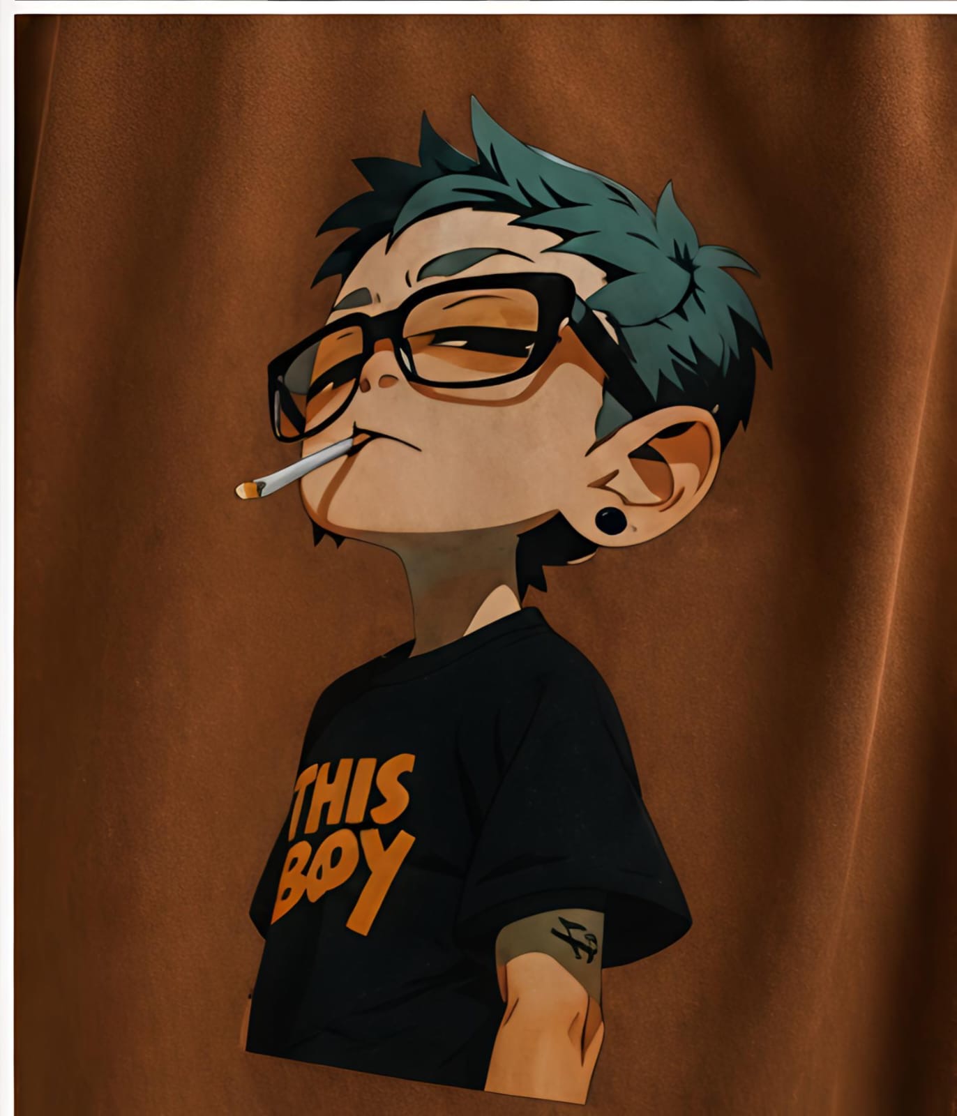 Graphic Brown T-Shirt
