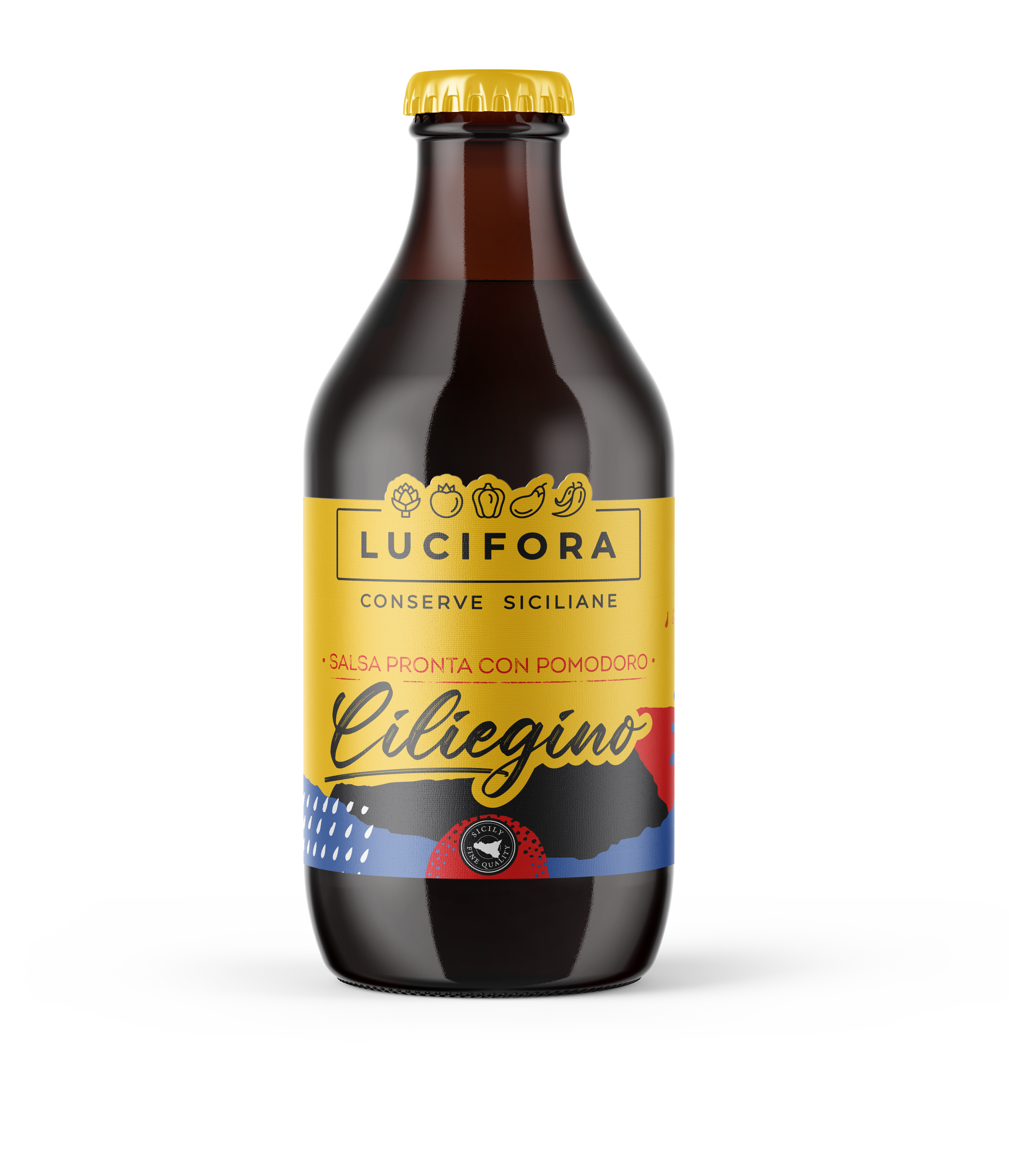 Salsa con Pomodoro Ciliegino gr330