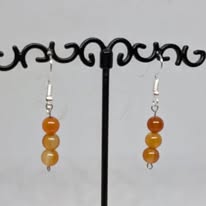 Boucles d'oreilles pierres