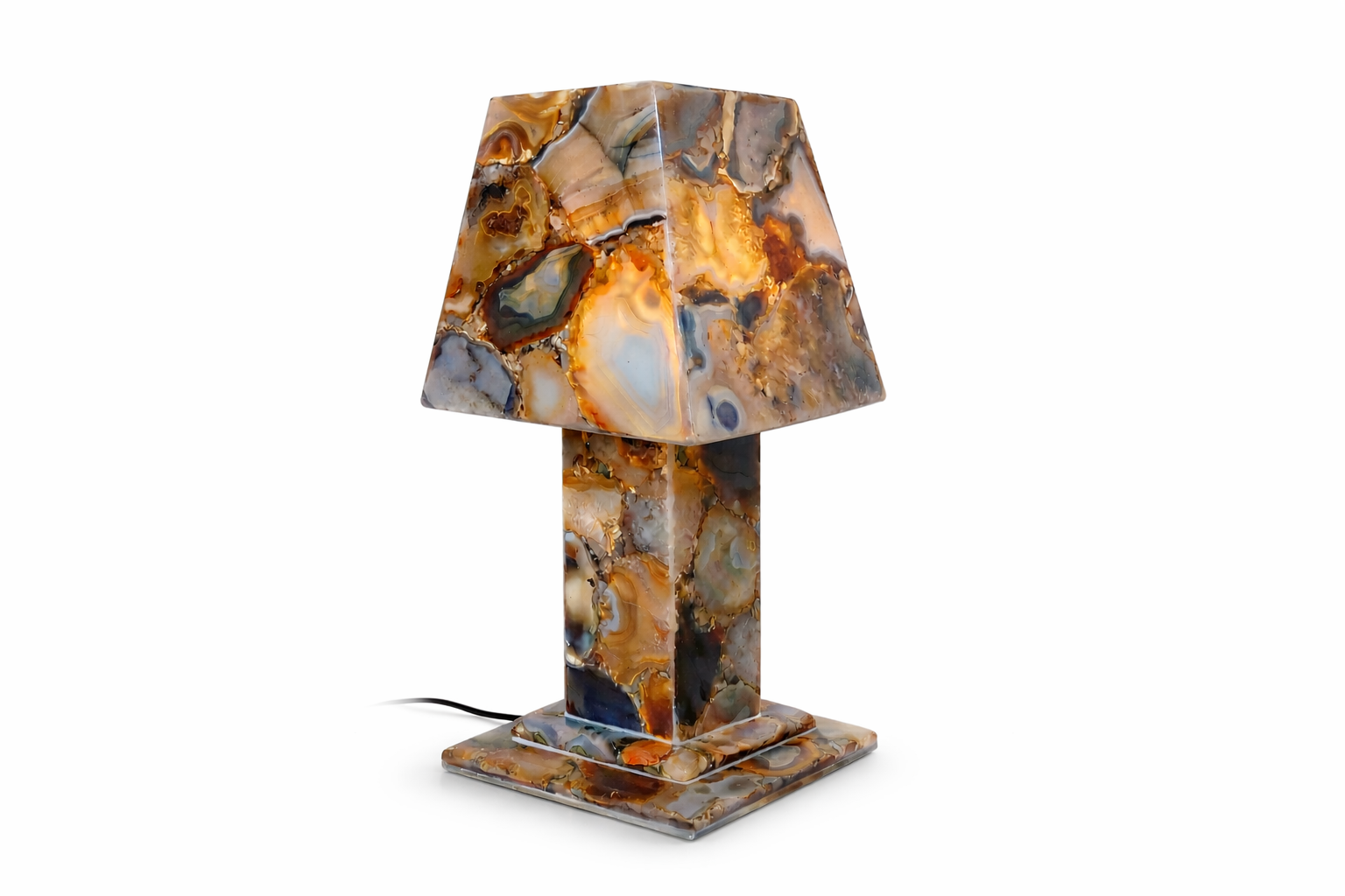 Yellow Agate Lamp – Y15