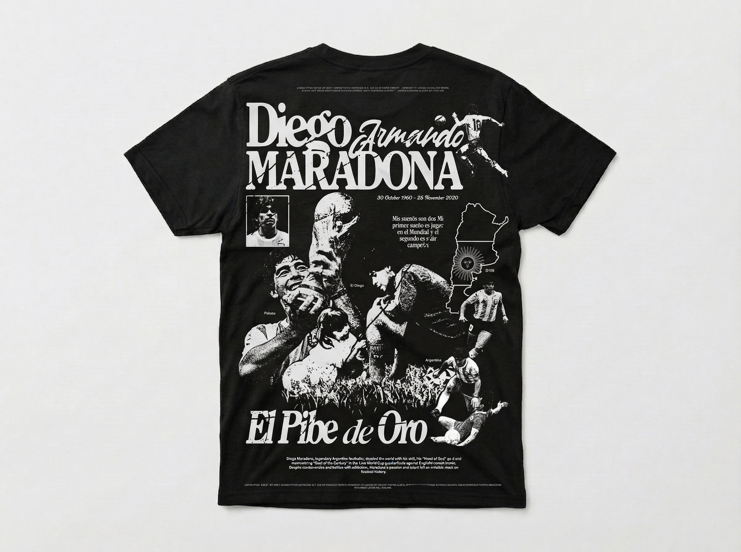 Camiseta Diego Maradona