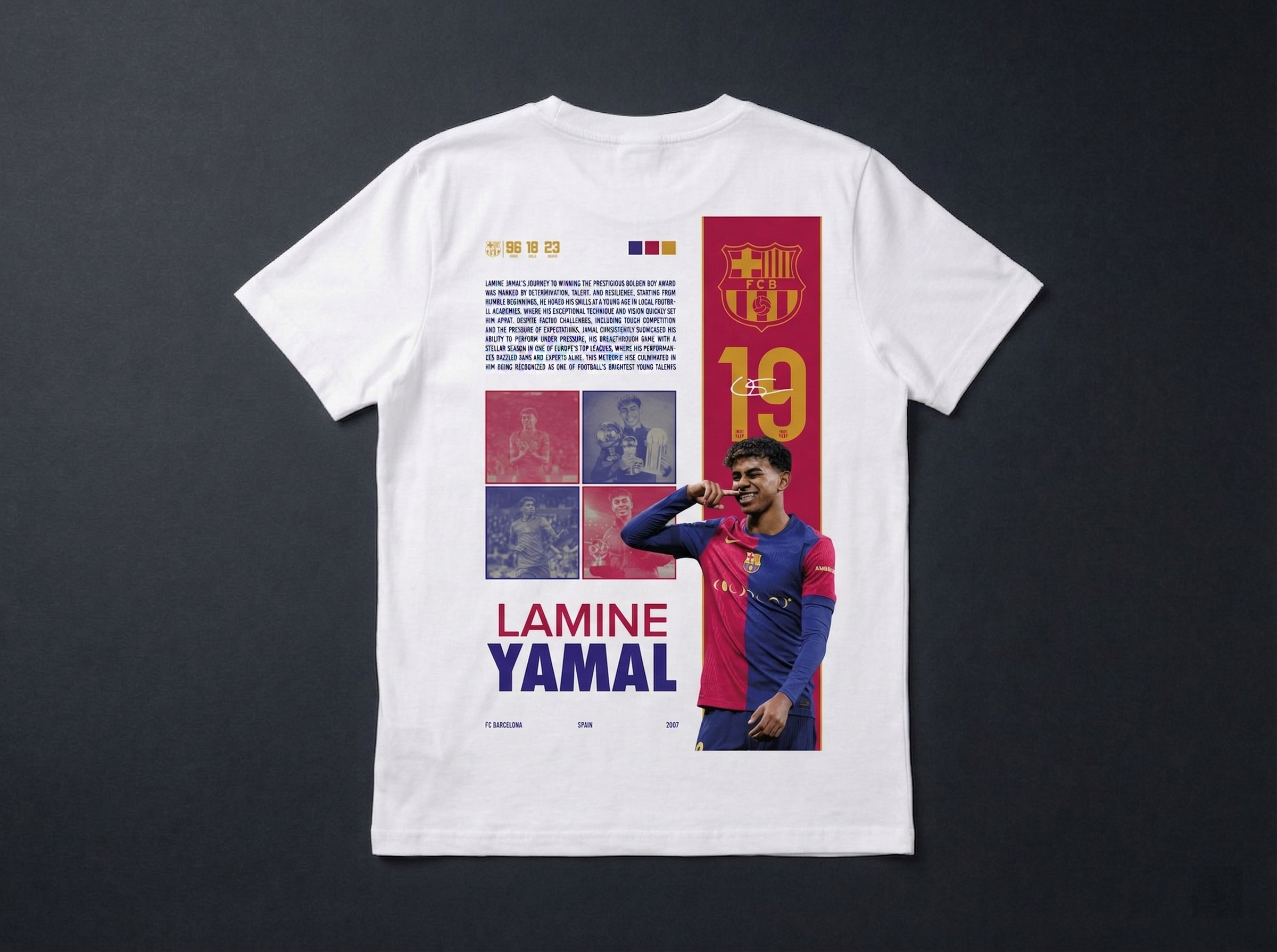 Camiseta Lamine Yamal FC Barcelona