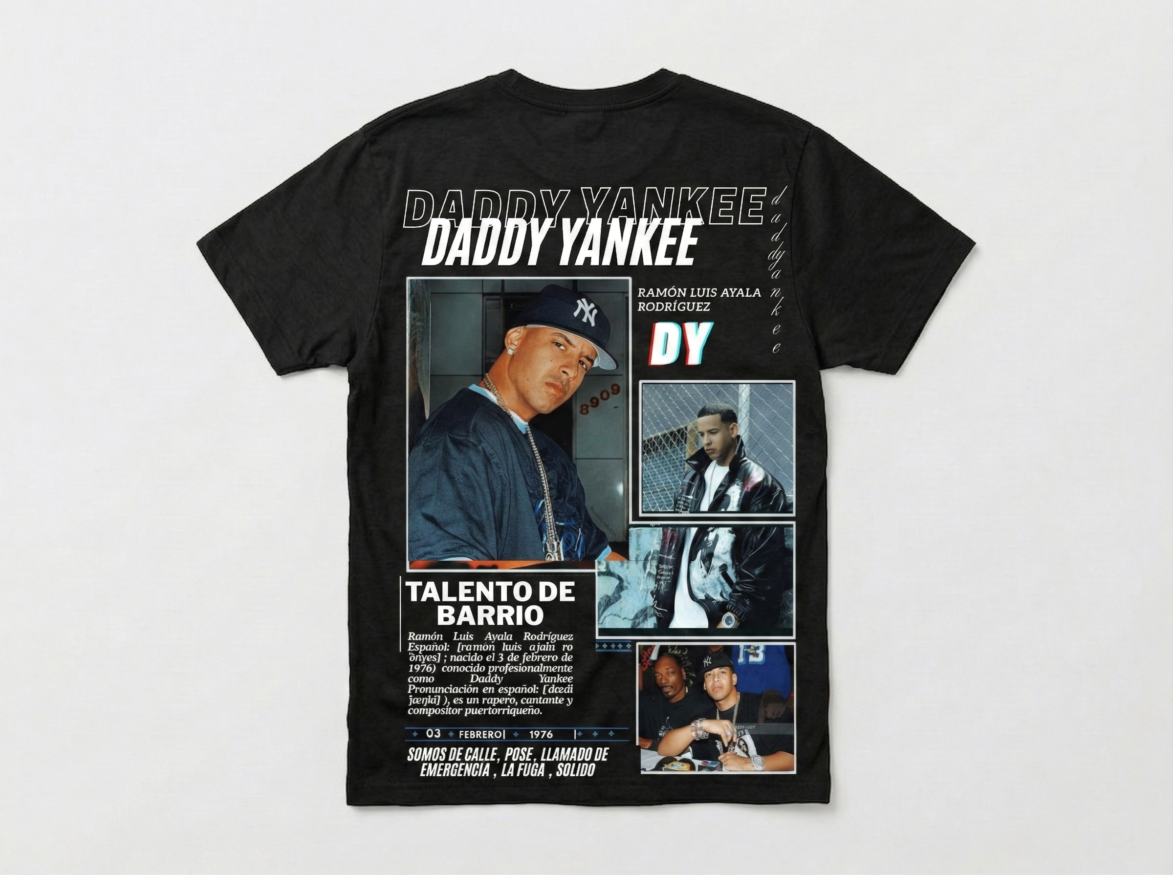 Camiseta Daddy Yankee 