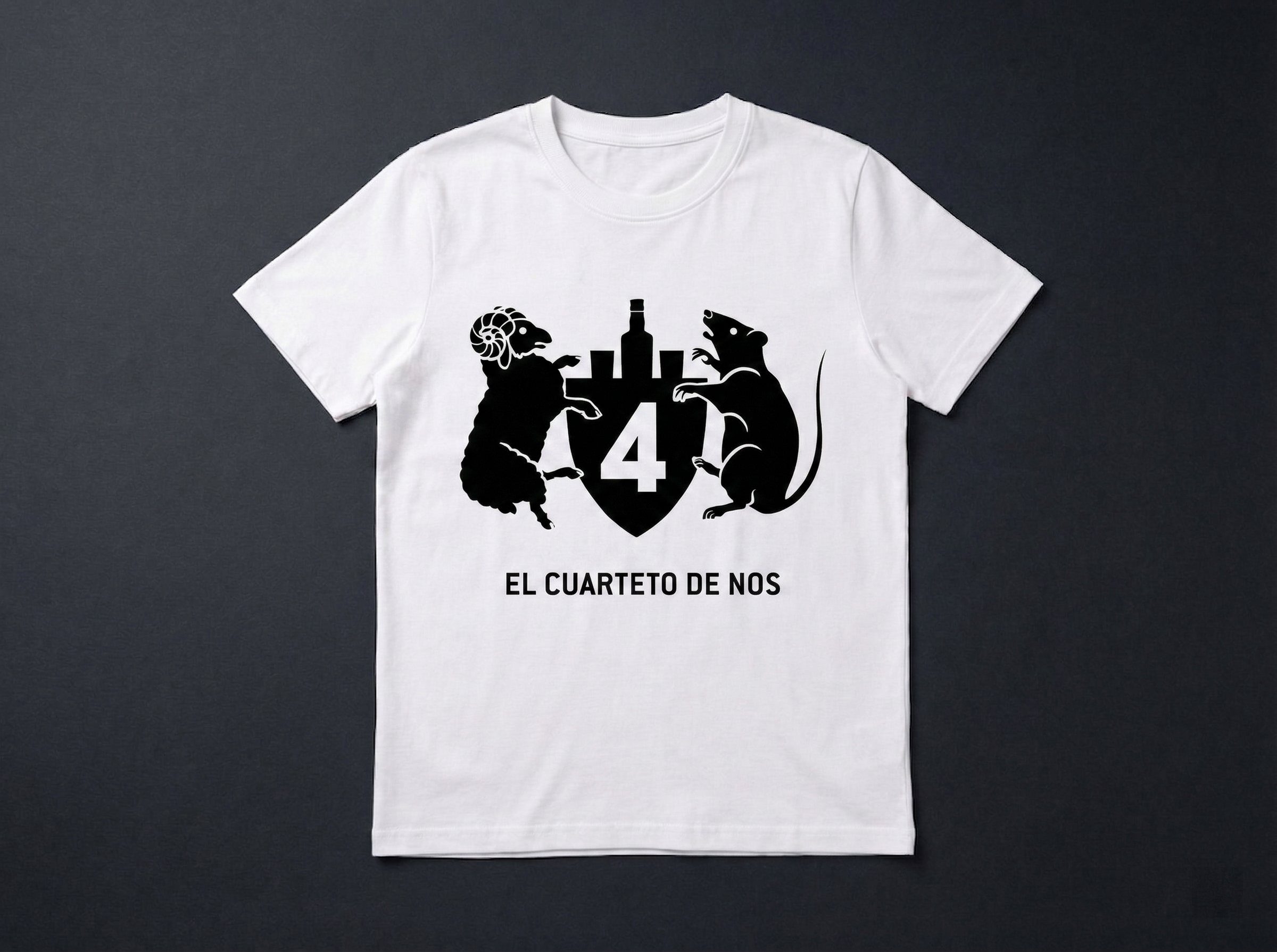 Camiseta El Cuarteto de Nos