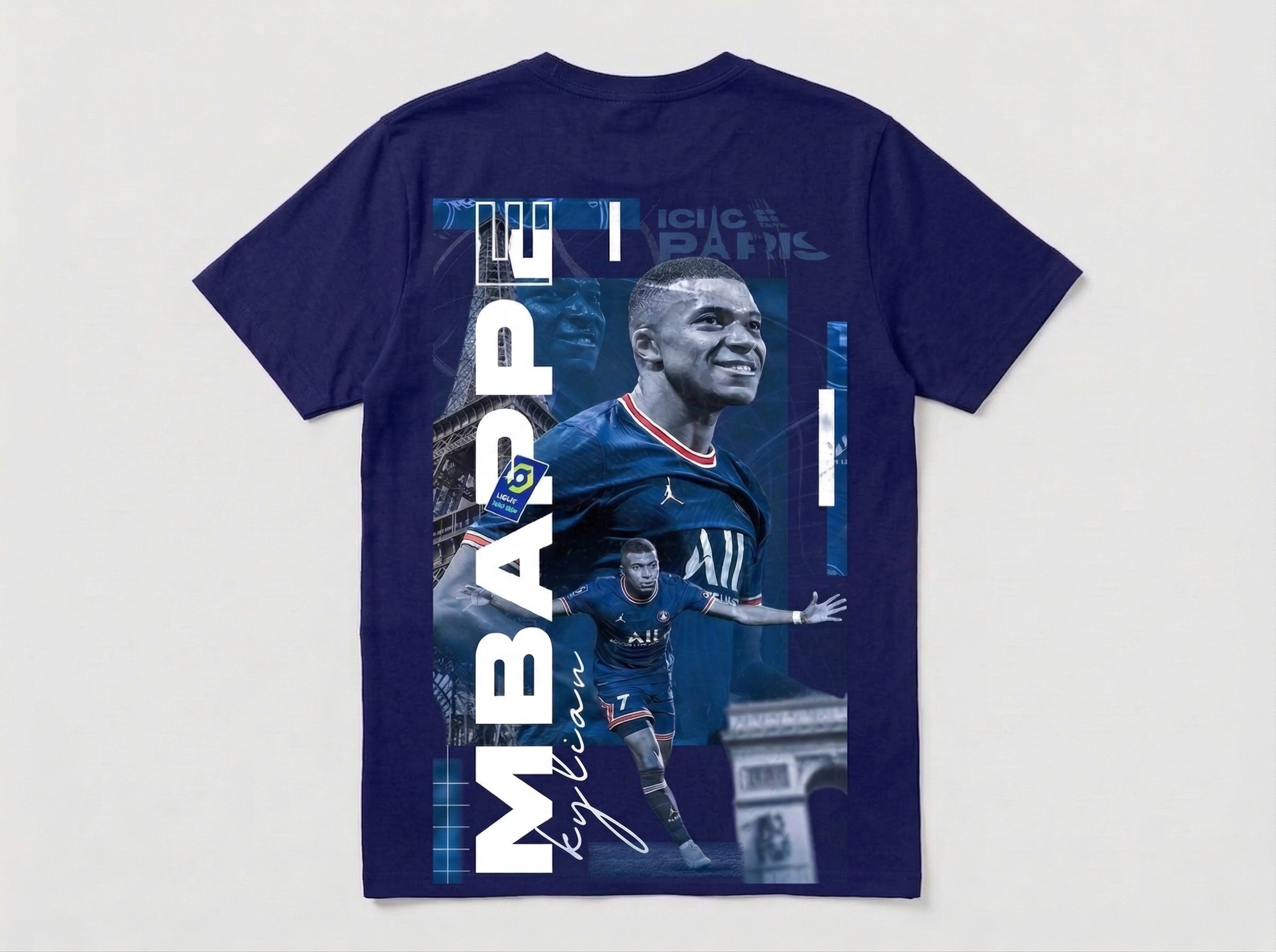 Camiseta Mbappé París