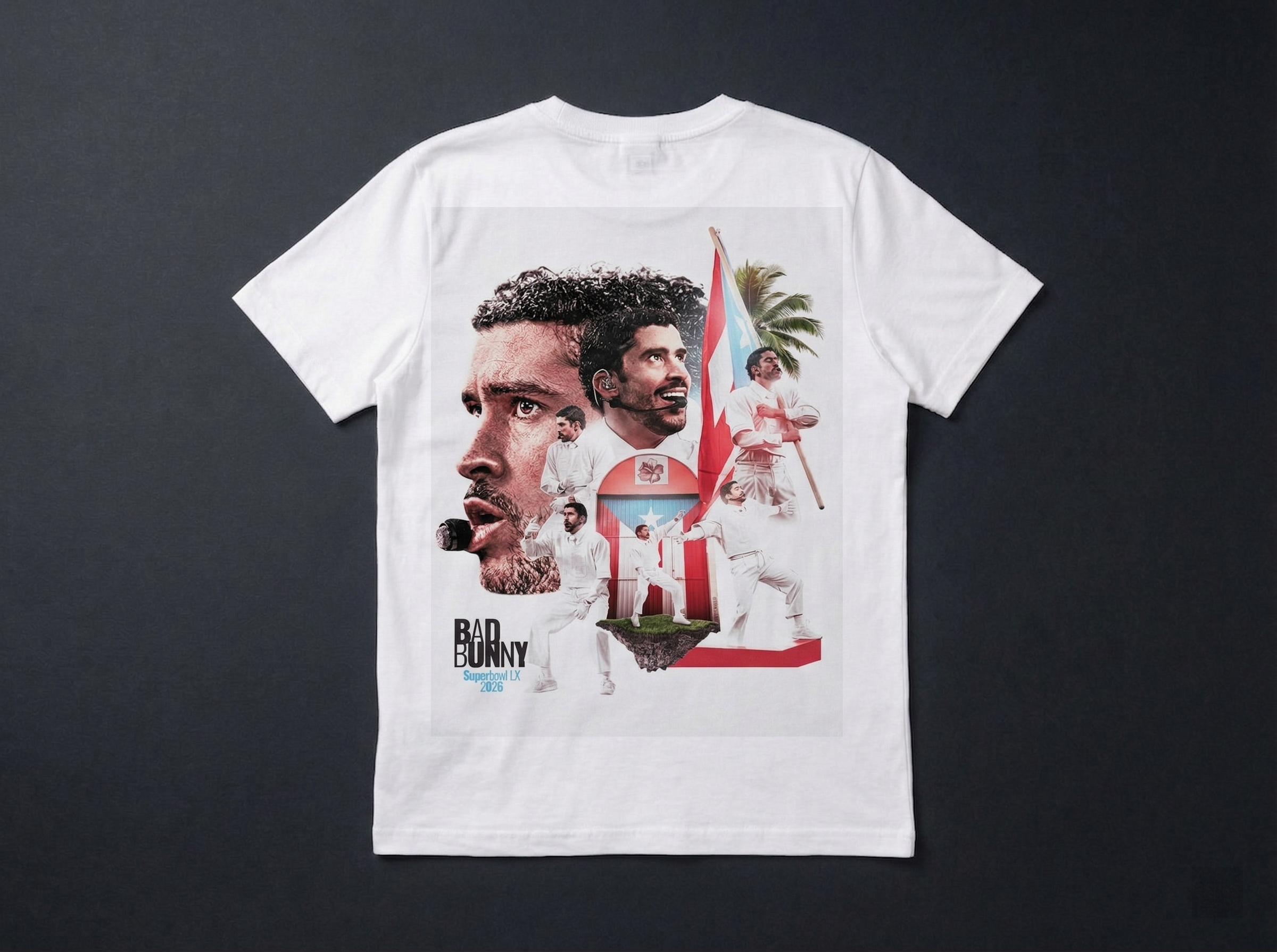 Camiseta Bad Bunny SuperBowl