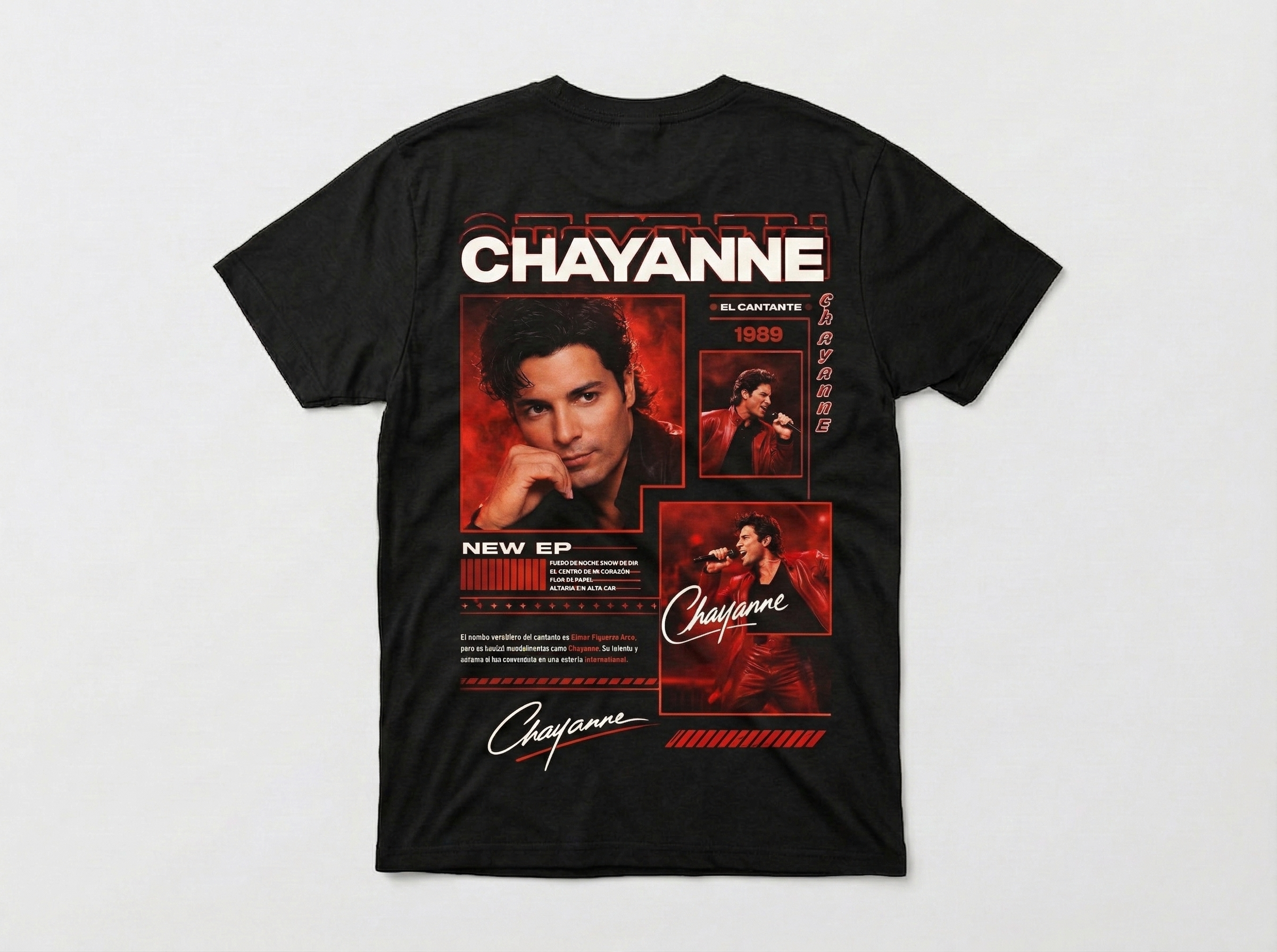 Camiseta Chayanne Edición Especial