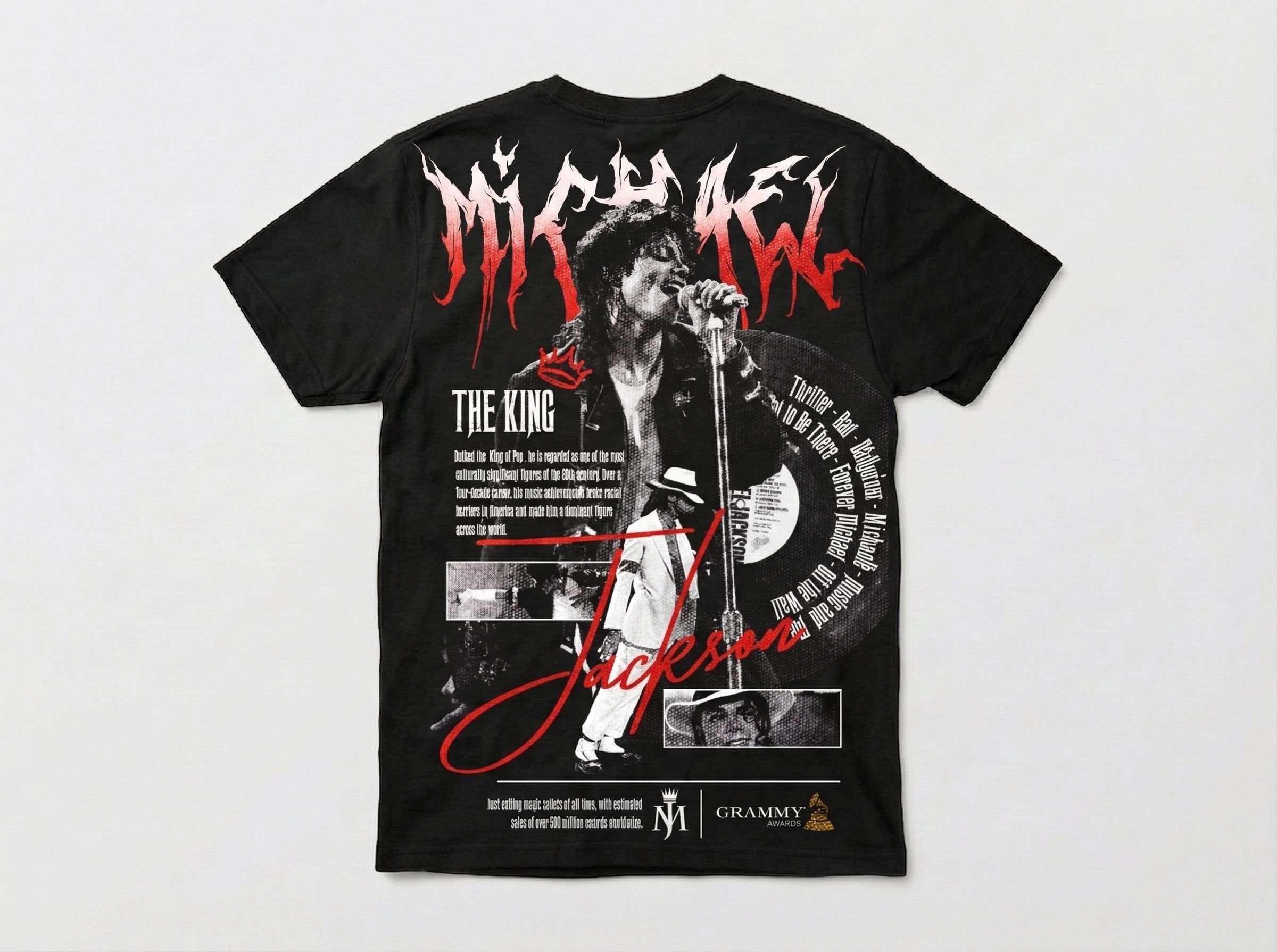 Camiseta Michael Jackson