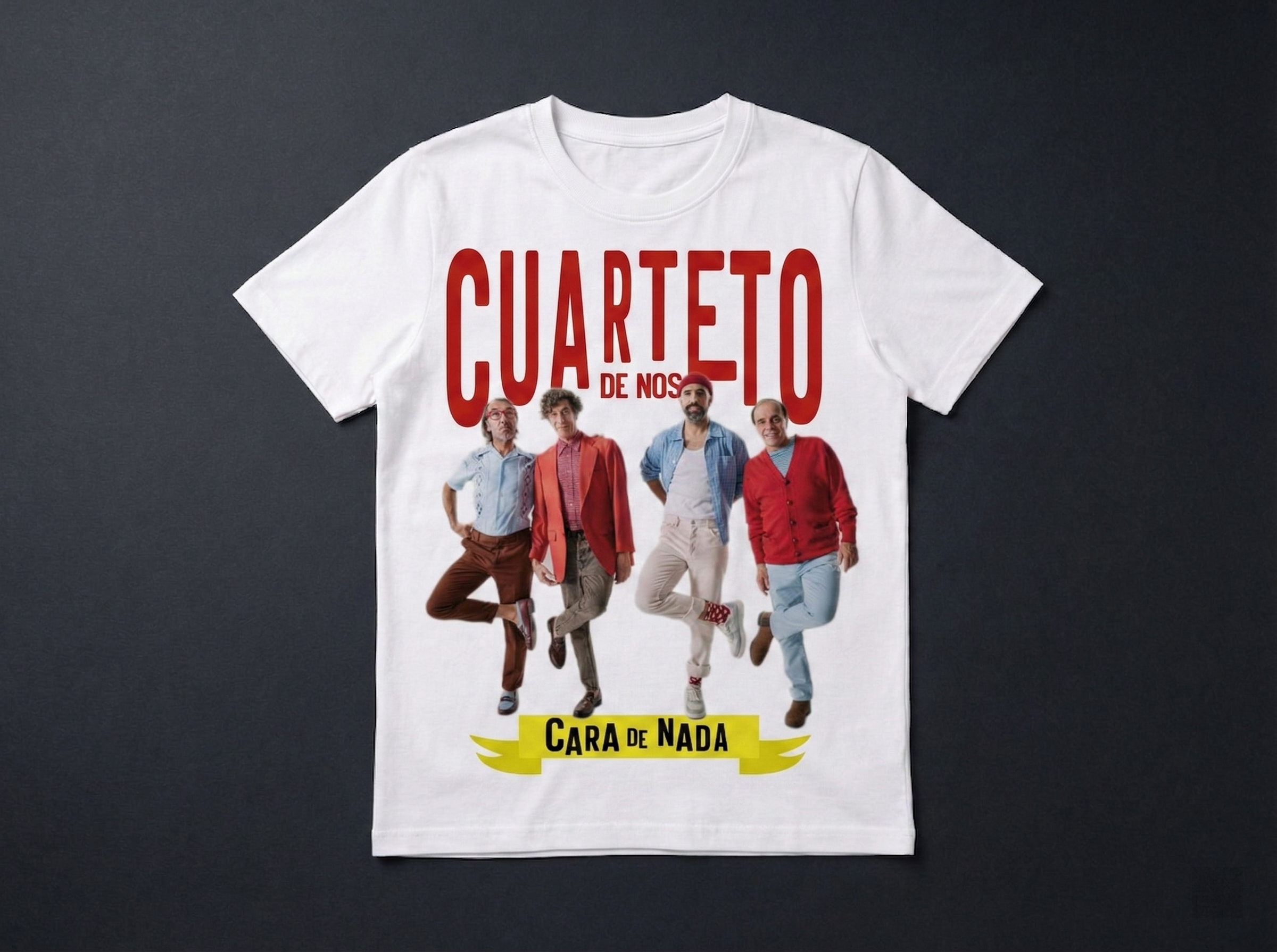 Camiseta Cuarteto de Nos