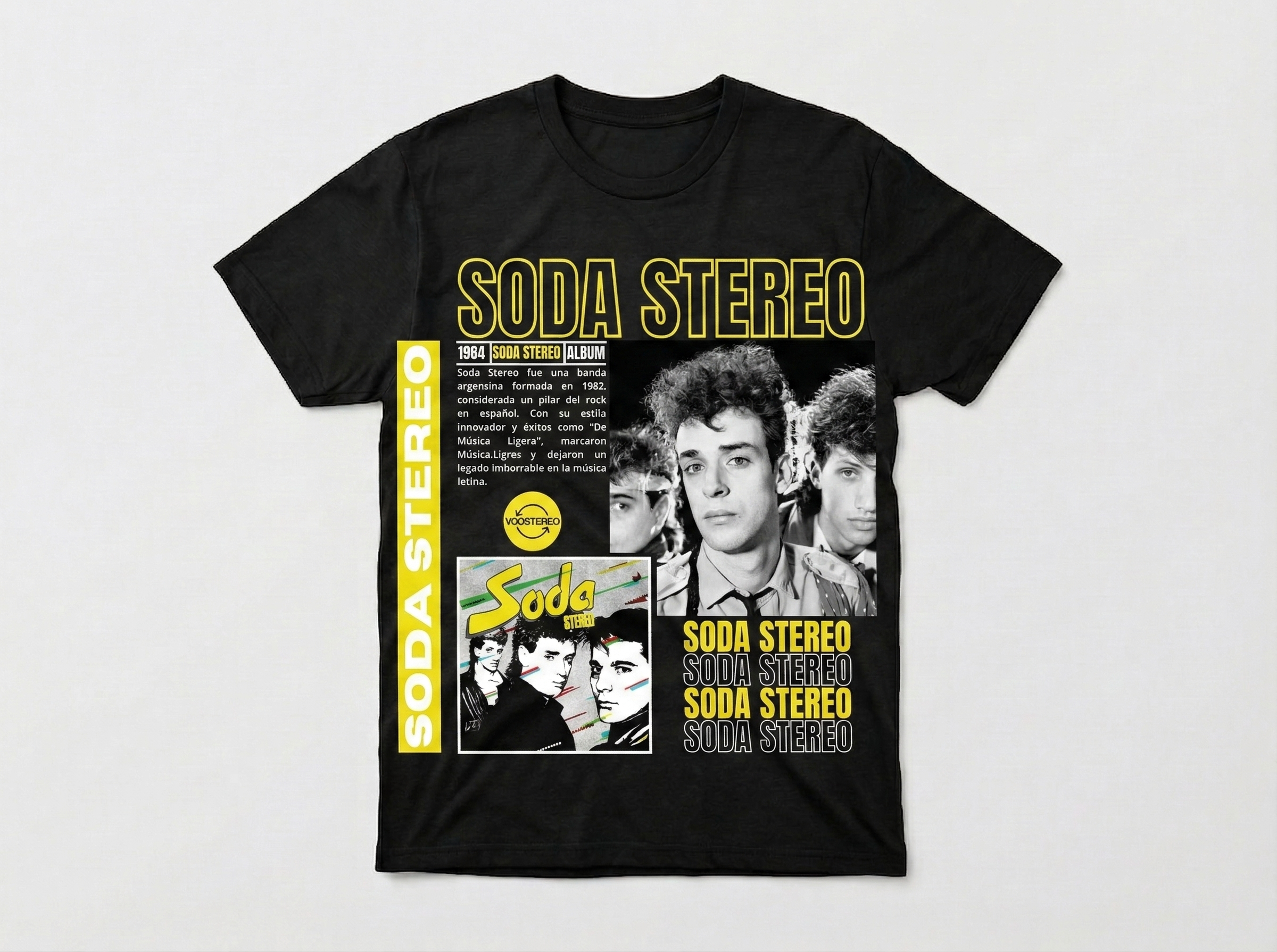 Camiseta Soda Stereo