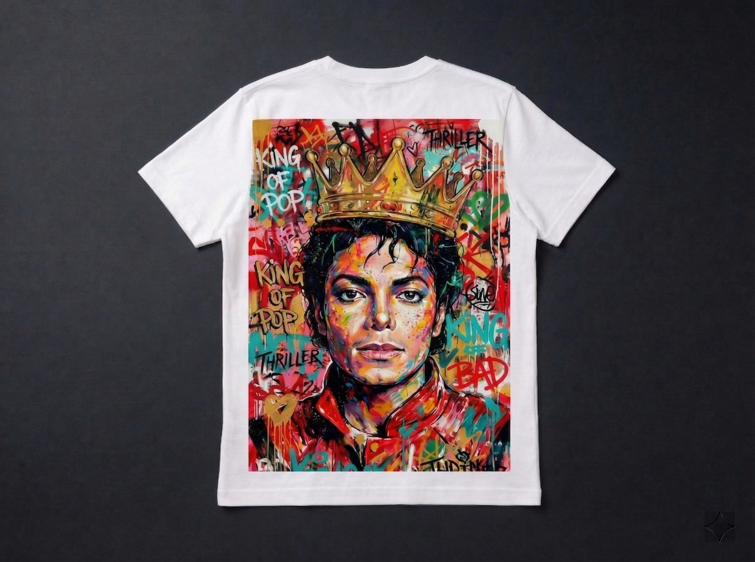 Camiseta Michael Jackson Rey del Pop