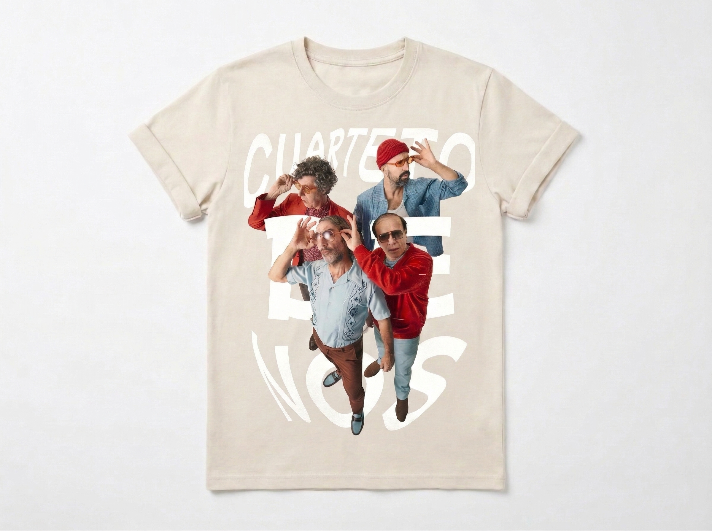 Camiseta Cuarteto de Nos