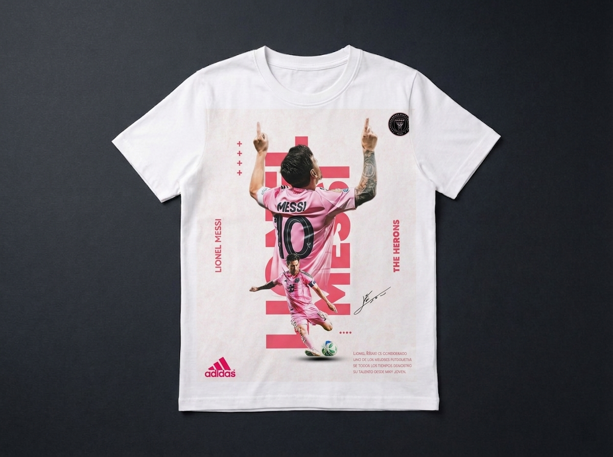 Camiseta Messi Edición Miami