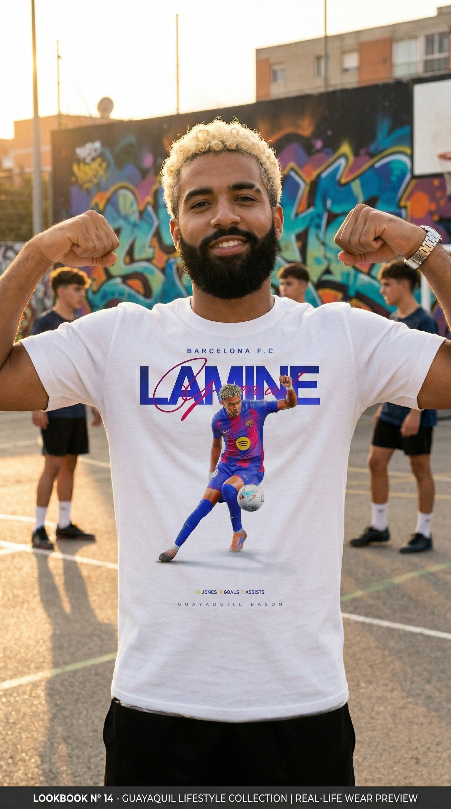Camiseta Lamine Yamal Barcelona F.C.