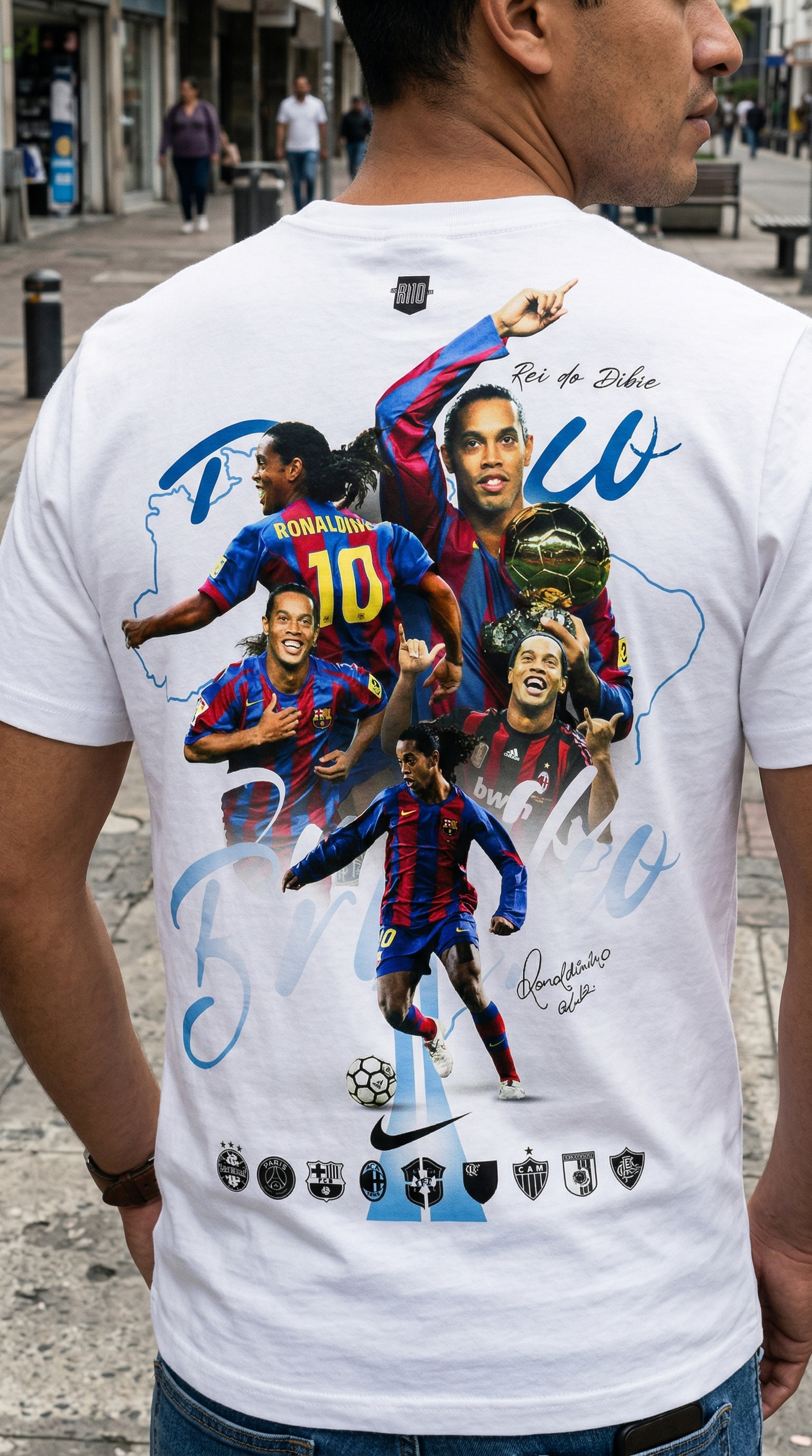 Camiseta Ronaldinho