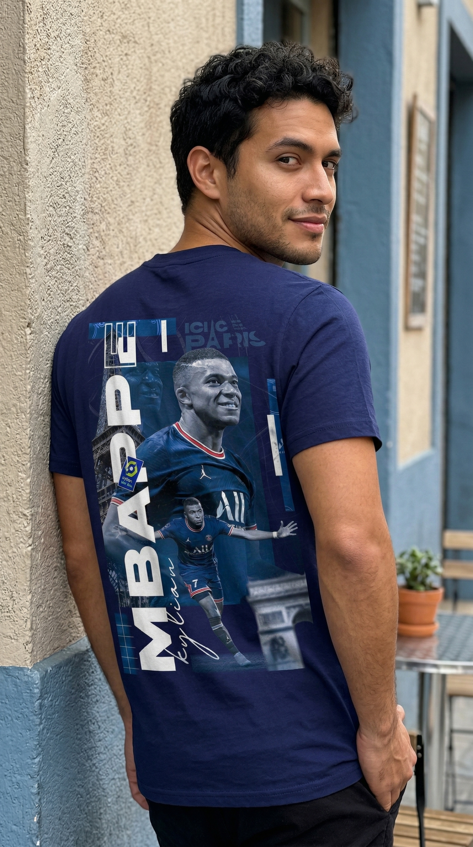Camiseta Mbappé París