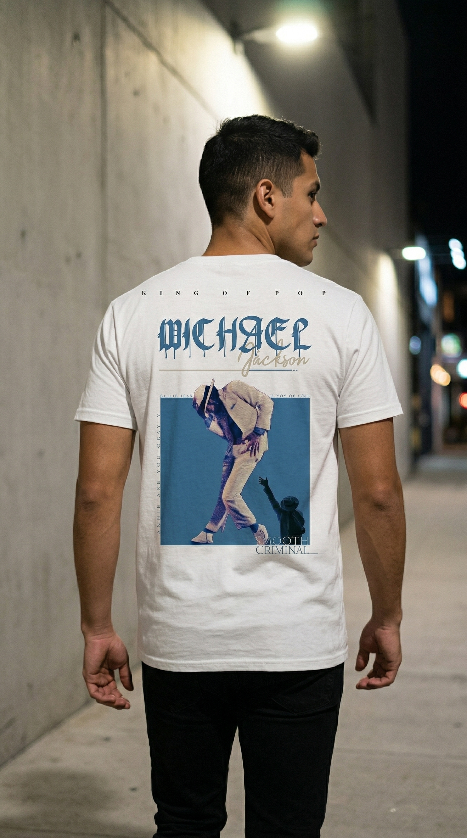 Camiseta Michael Jackson Smooth 