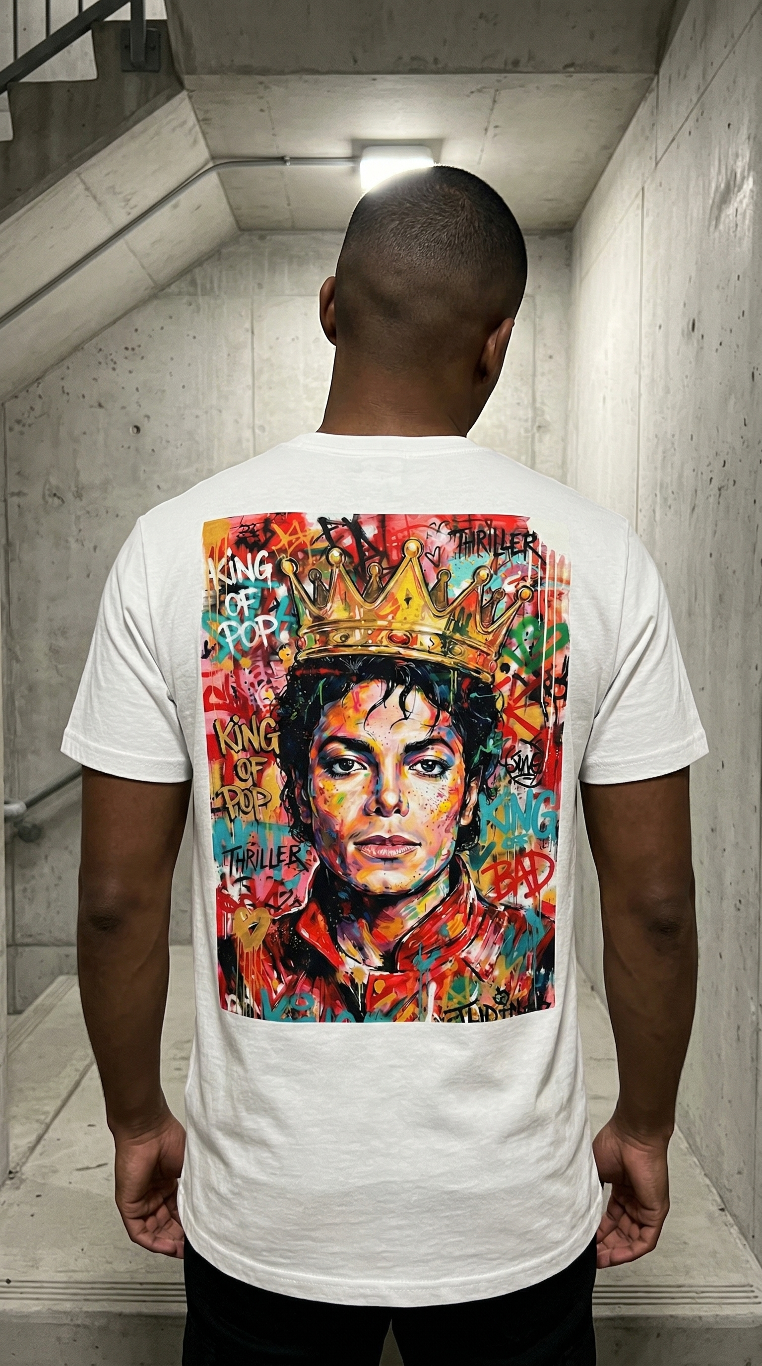 Camiseta Michael Jackson Rey del Pop
