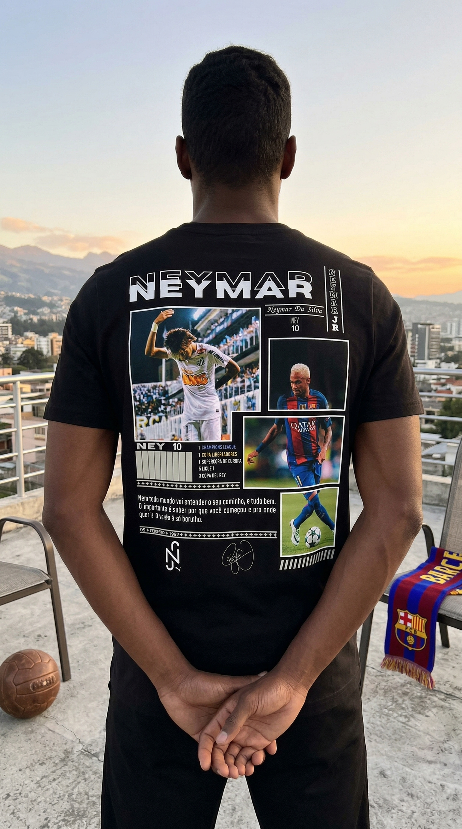 Camiseta Neymar Jr.