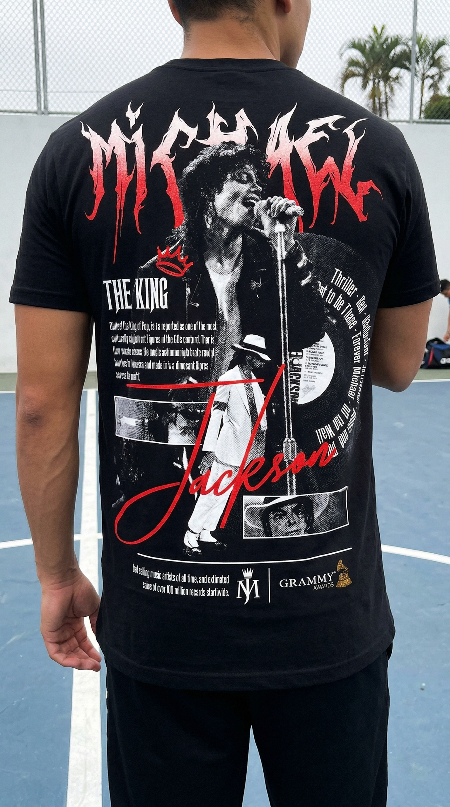 Camiseta Michael Jackson