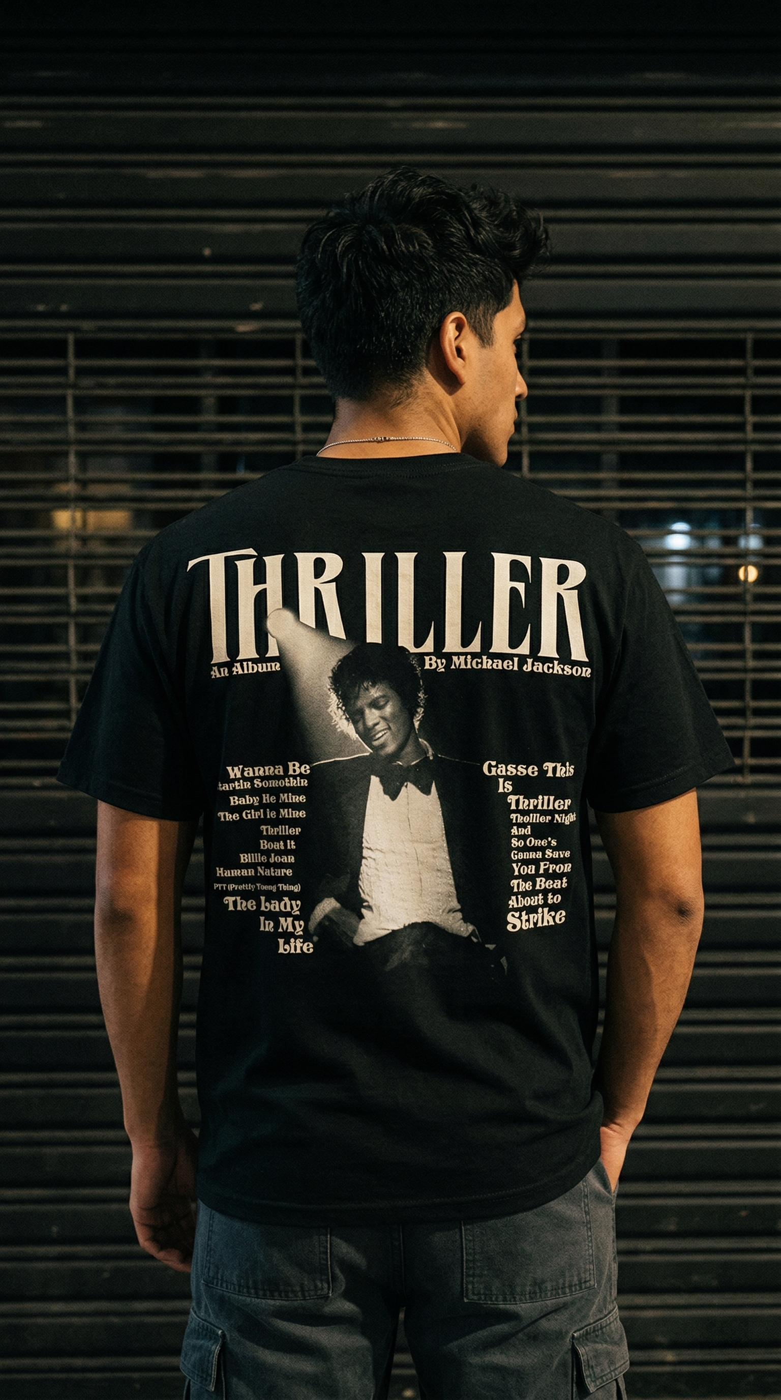 Camiseta Michael Jackson Thriller