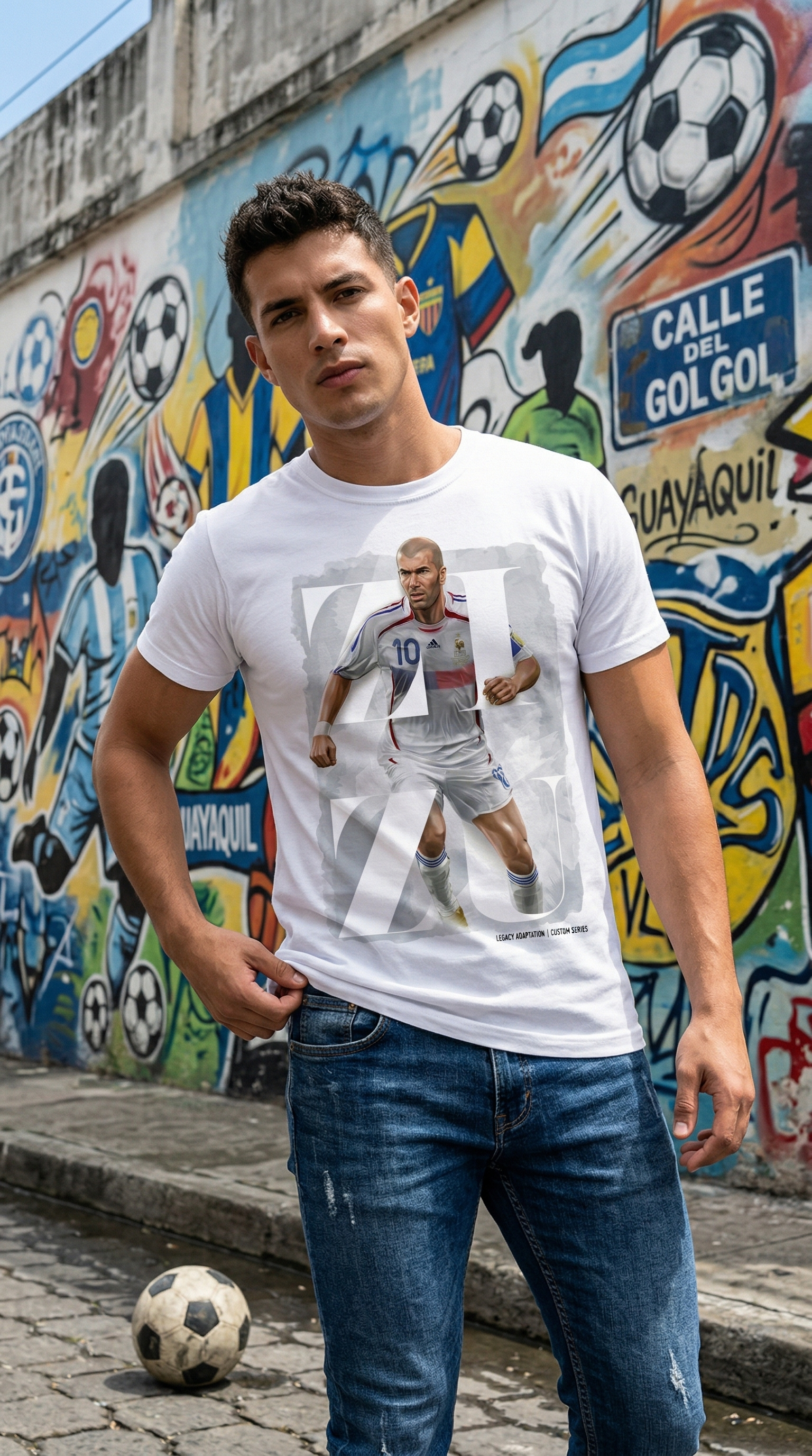 Camiseta Zidane Legacy 