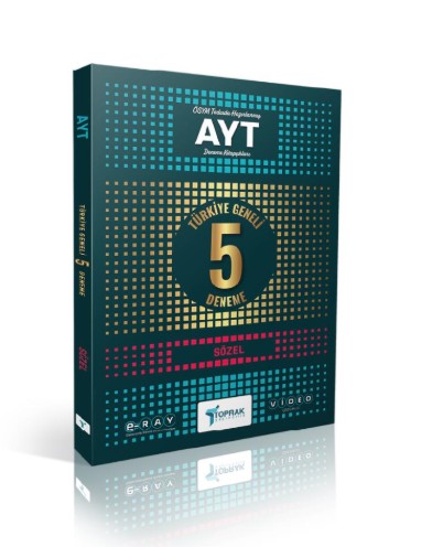 AYT 5'Lİ PAKET DENEME KİTABI (SÖZEL) (GÜNCEL)