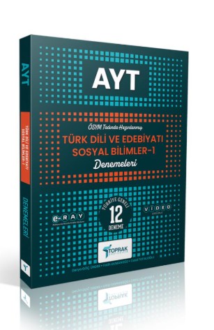 AYT SOSYAL BİLİMLER-1 DENEME KİTABI (GÜNCEL)