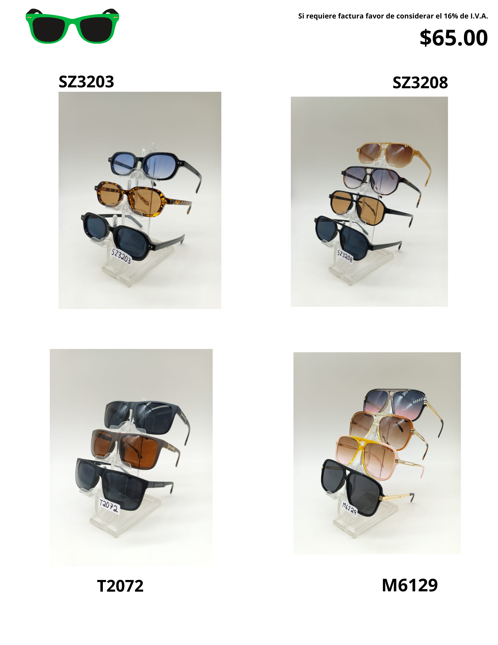 Lentes de Sol SZ3203