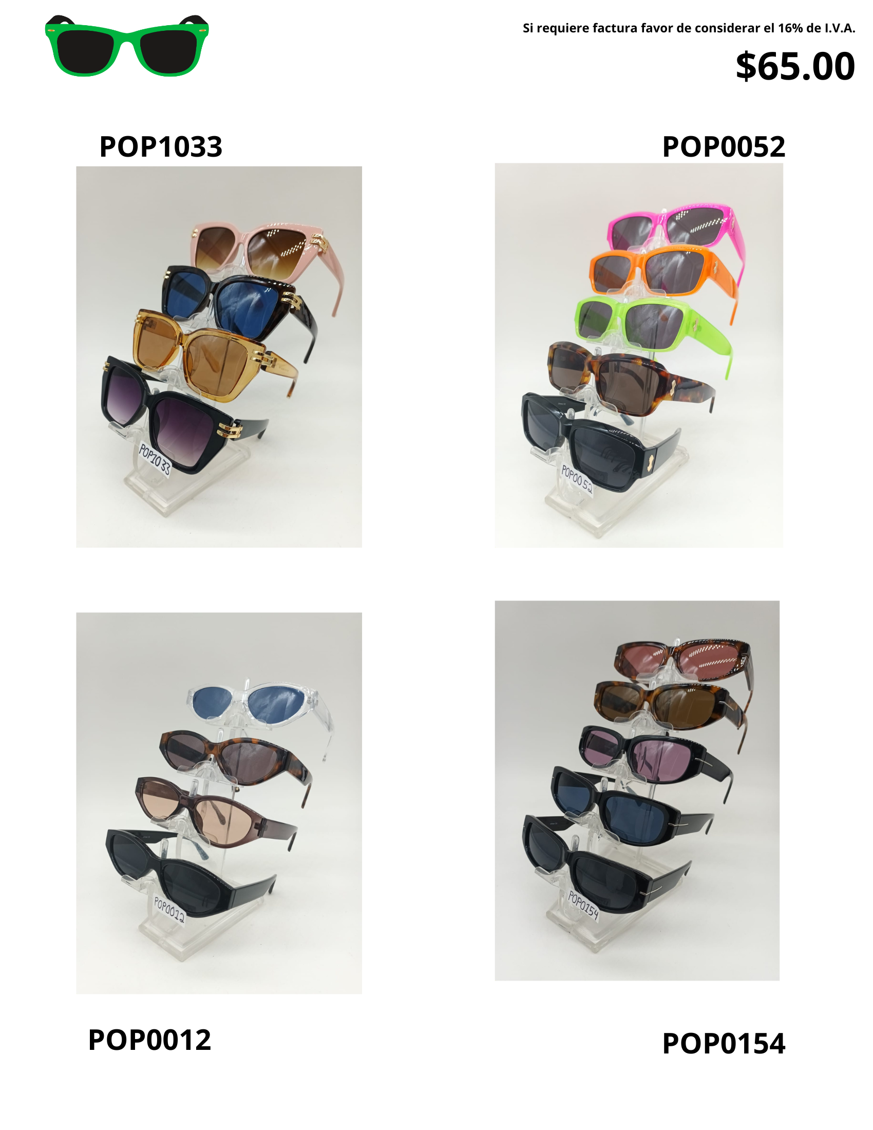 Gafas de Sol POP
