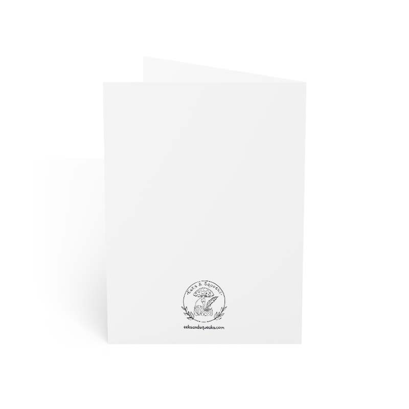 Whimsical Frog Birthday Card