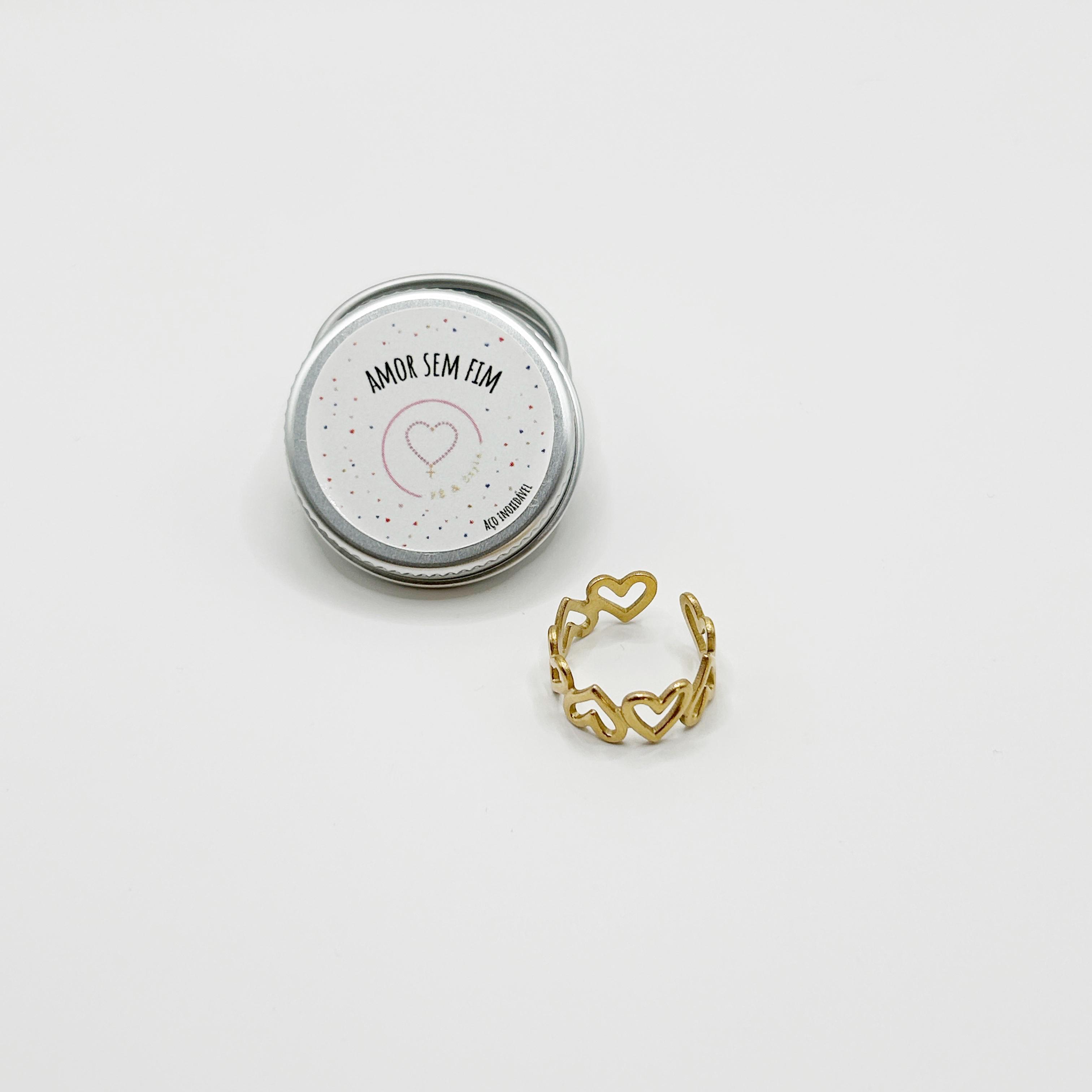 Anel Corações