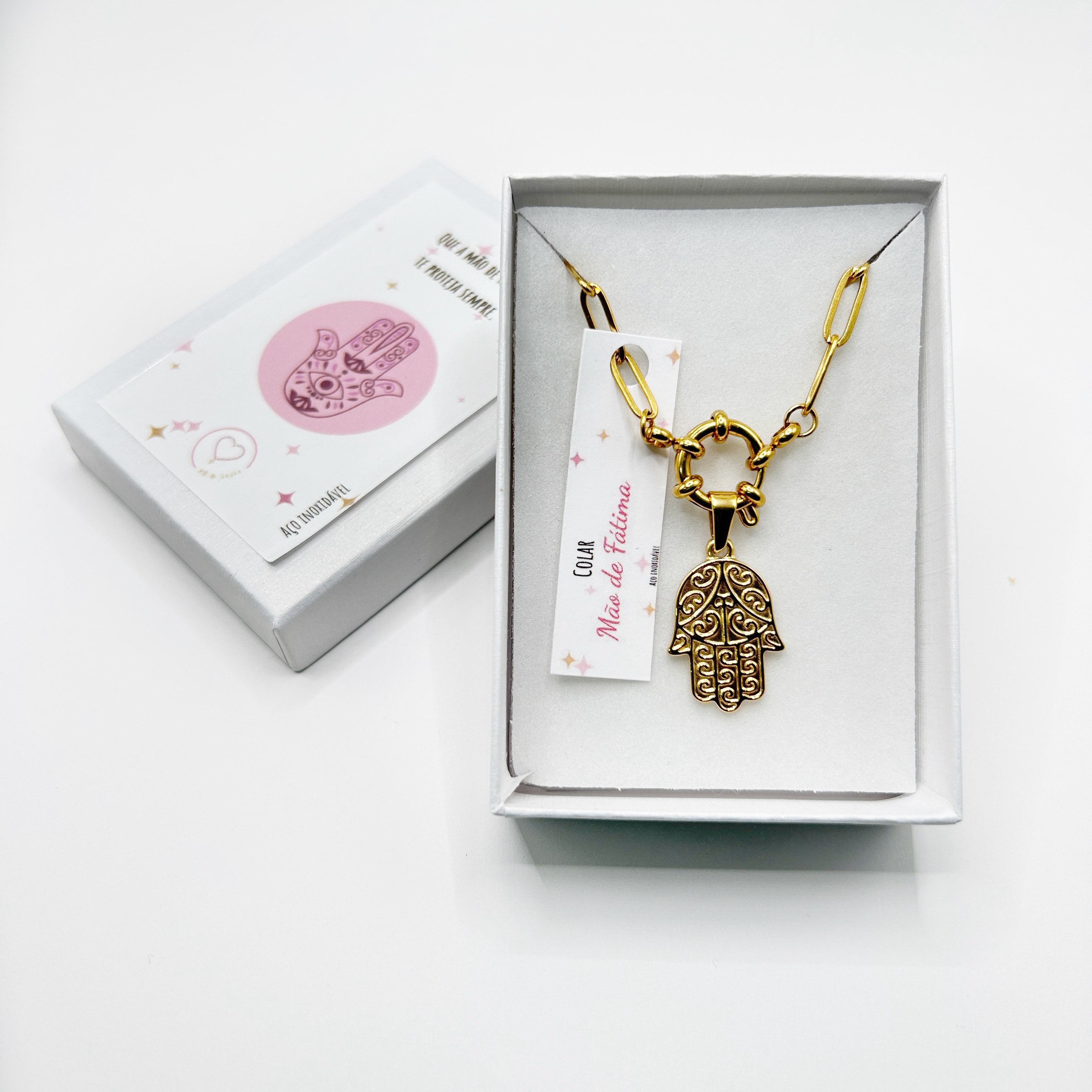 Colar Mão de Fátima