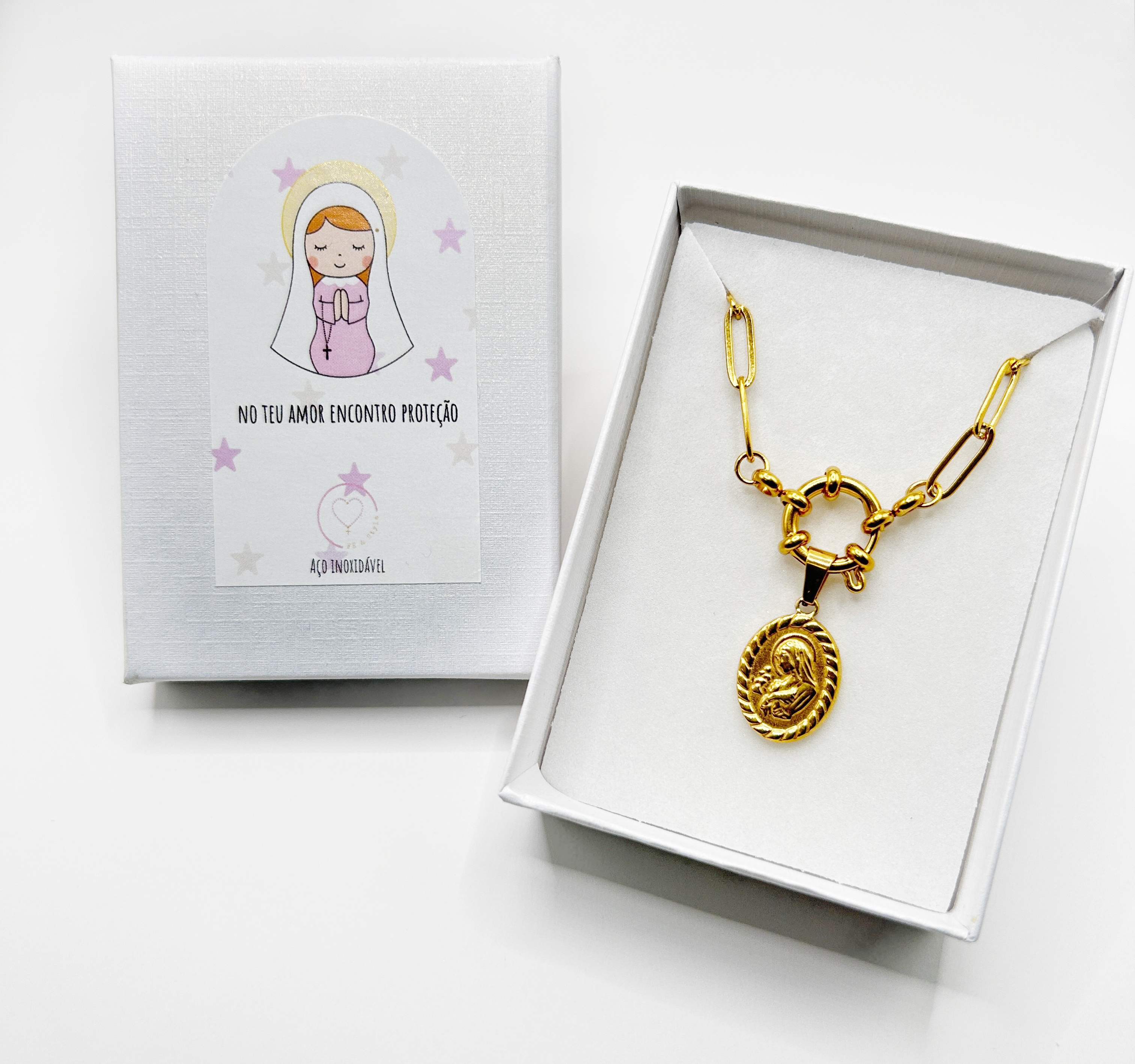 Colar Menina Virgem