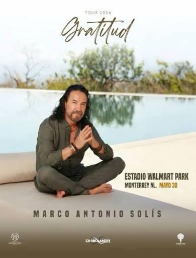 Marco Antonio Solis Tour 2026