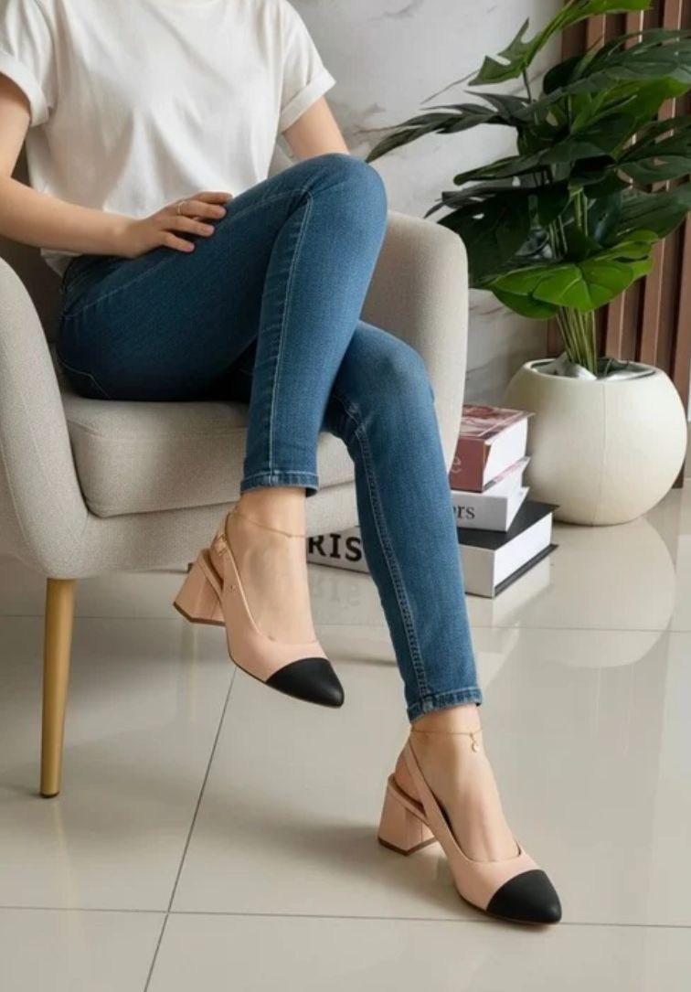 ✨ Zapatos Tacón Bajo Modelo OS524