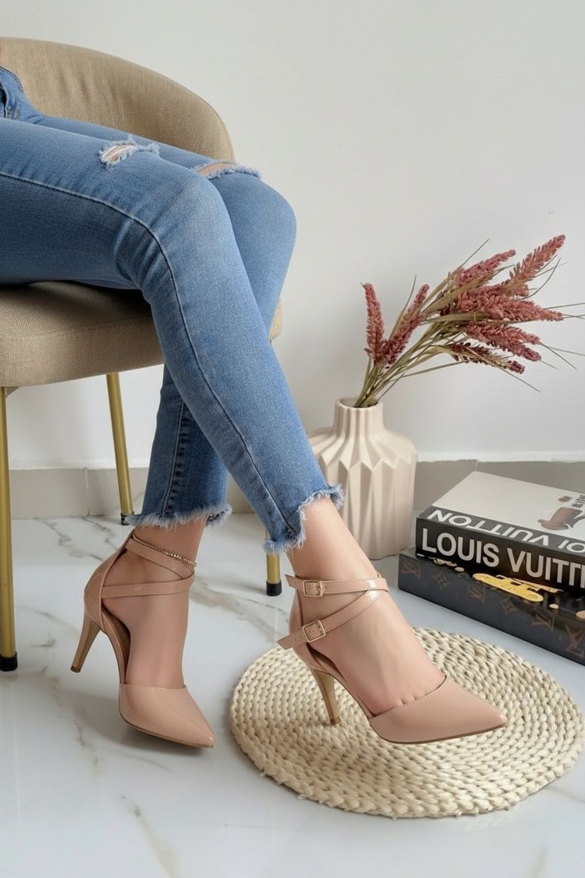 ✨ Tacones Elegantes de Tiras Cruzadas OS0529 – Sofisticación que estiliza tu figura