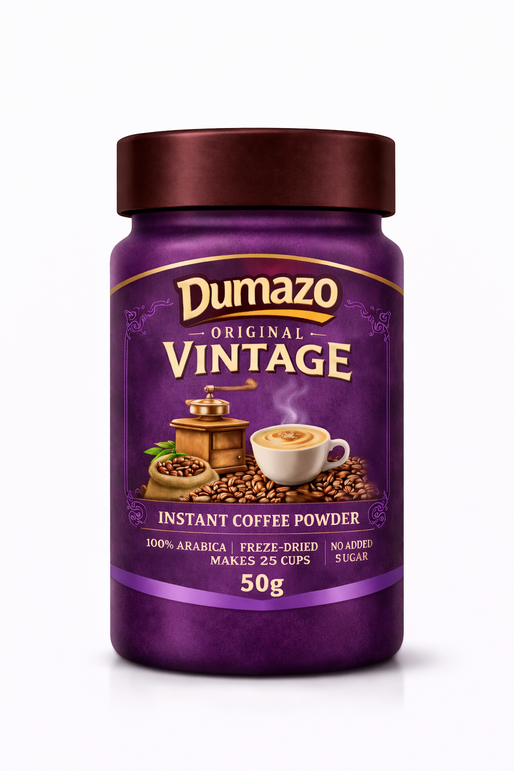 Dumazo Original Vintage Instant Coffee Powder