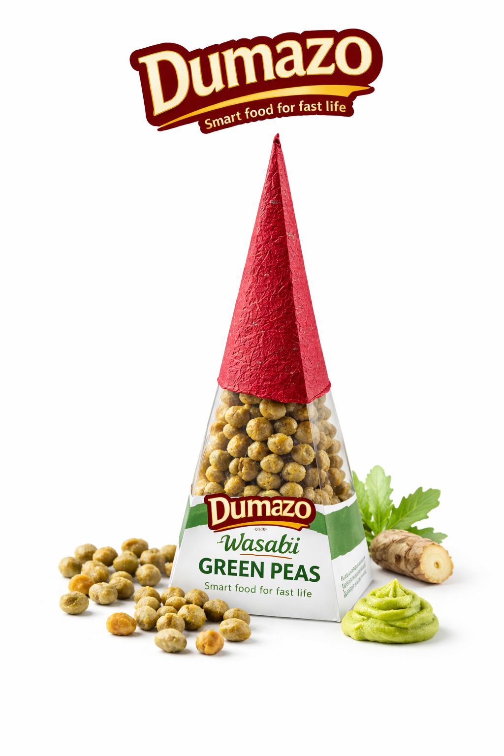 Dumazo Wasabi Green Peas