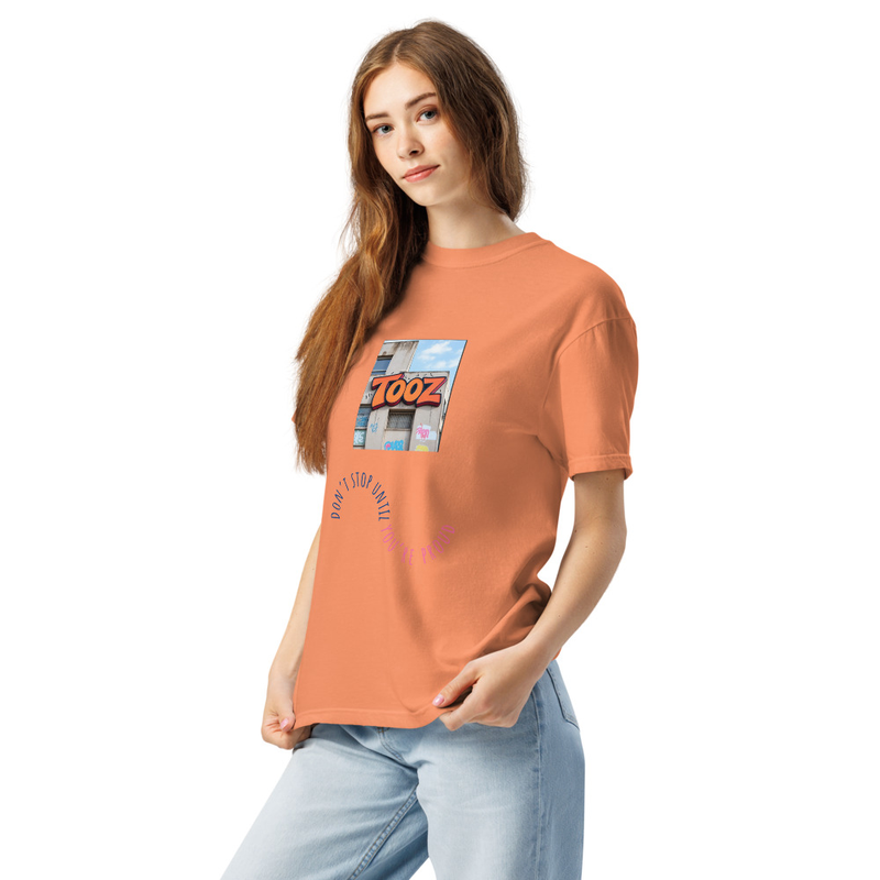 Tooz garment-dyed heavyweight t-shirt