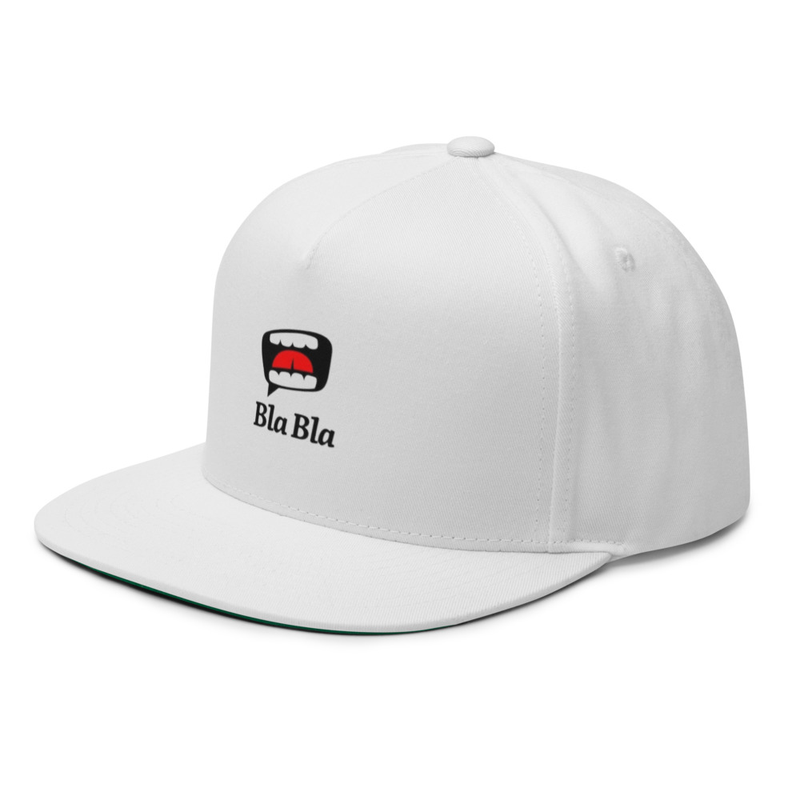 BlaBla Flat Bill Cap