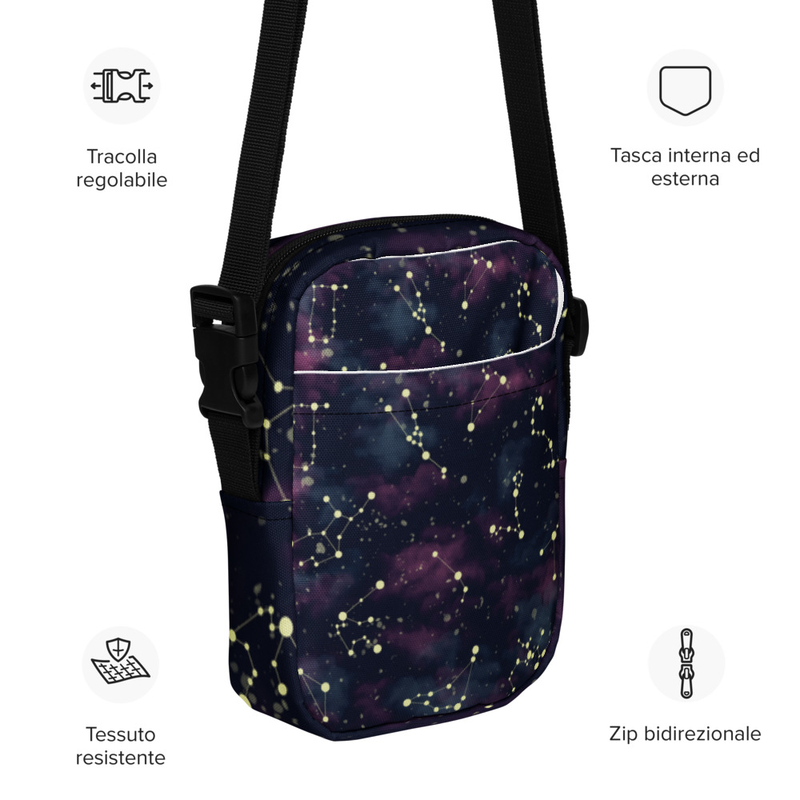 Ecorce stars Utility crossbody bag