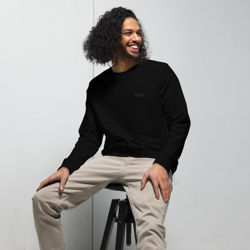 Unisex organic sweatshirt boss