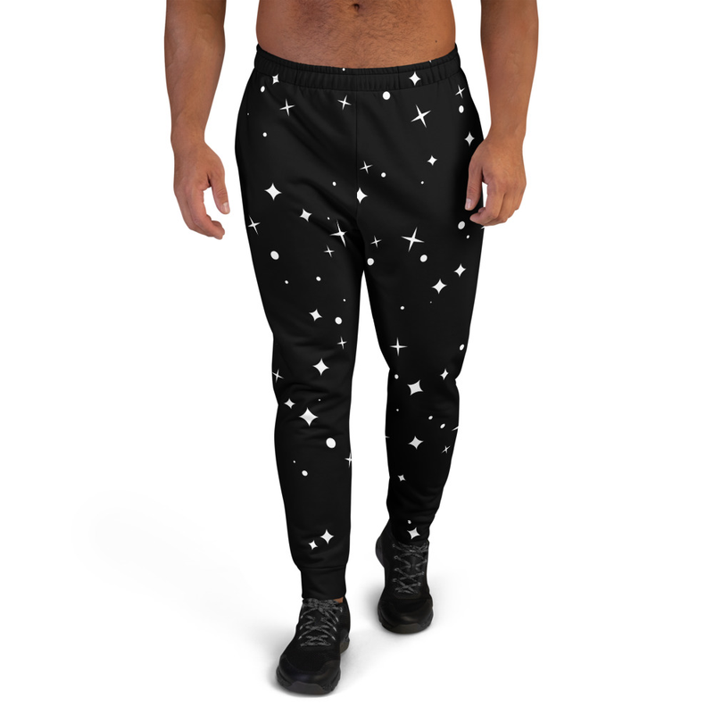 Men's Joggers black stars