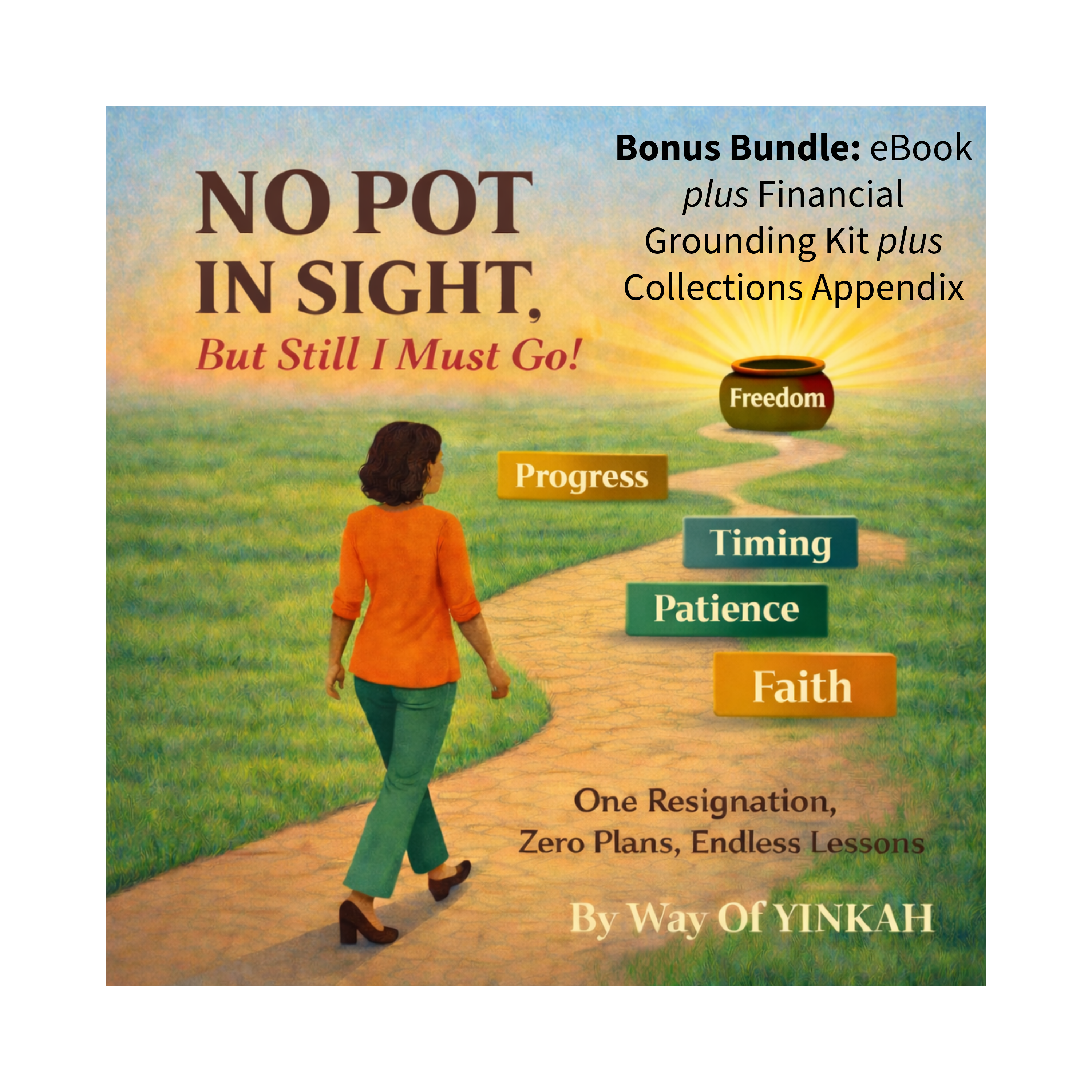 No Pot In Sight, But Still I Must Go! Xtra Bundle: eBook, Financial Kit & Collections Appendix (Save $7)