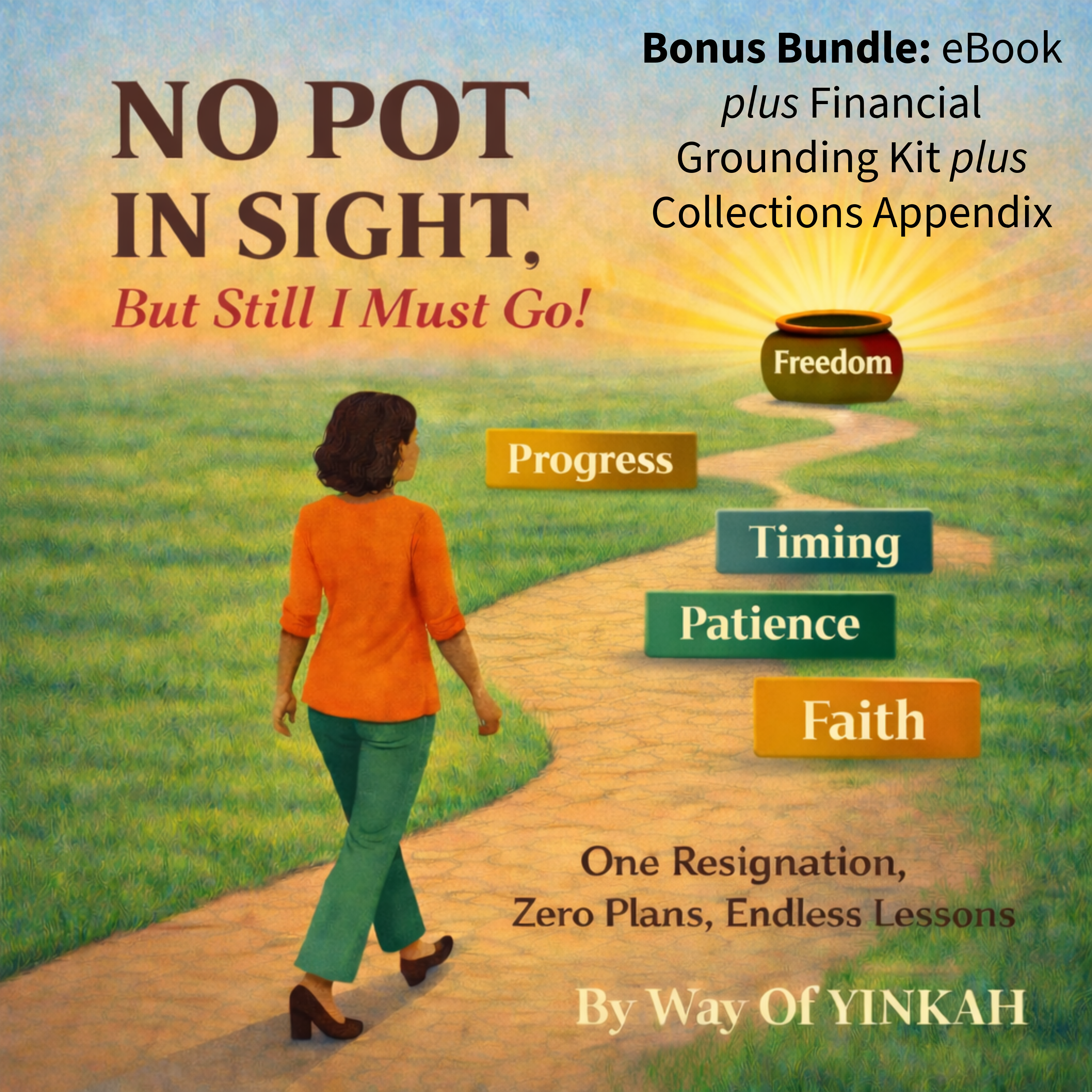 No Pot In Sight, But Still I Must Go! BUNDLE - 3 Items