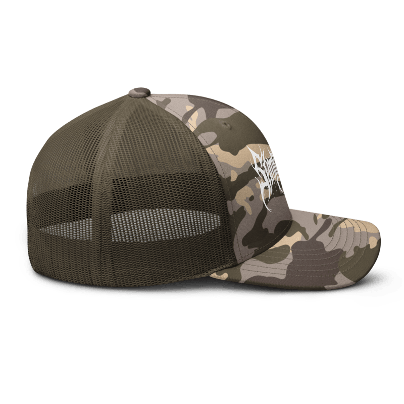 Camouflage Trucker Hat (Metal Edition)