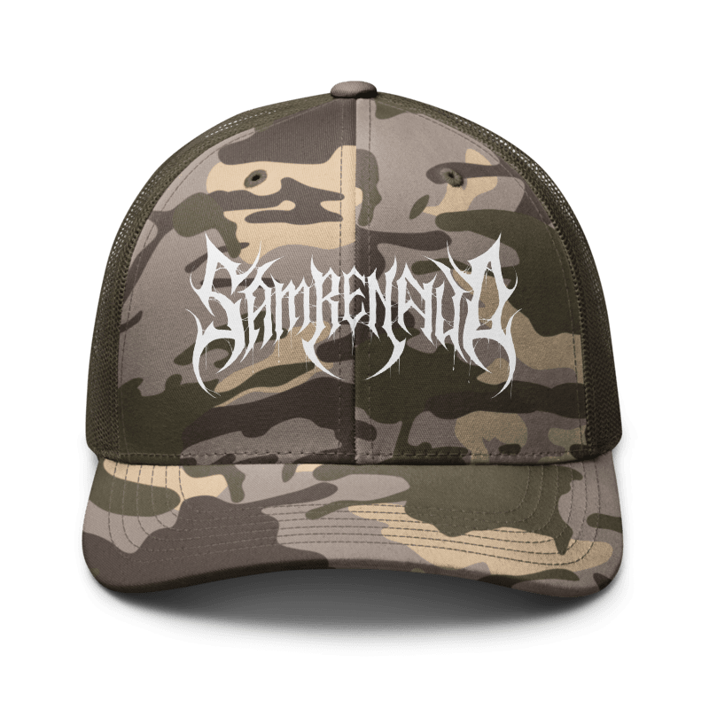 Camouflage Trucker Hat (Metal Edition)