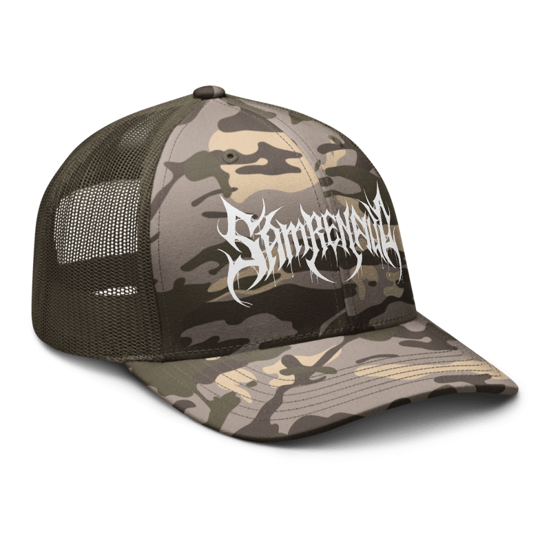 Camouflage Trucker Hat (Metal Edition)