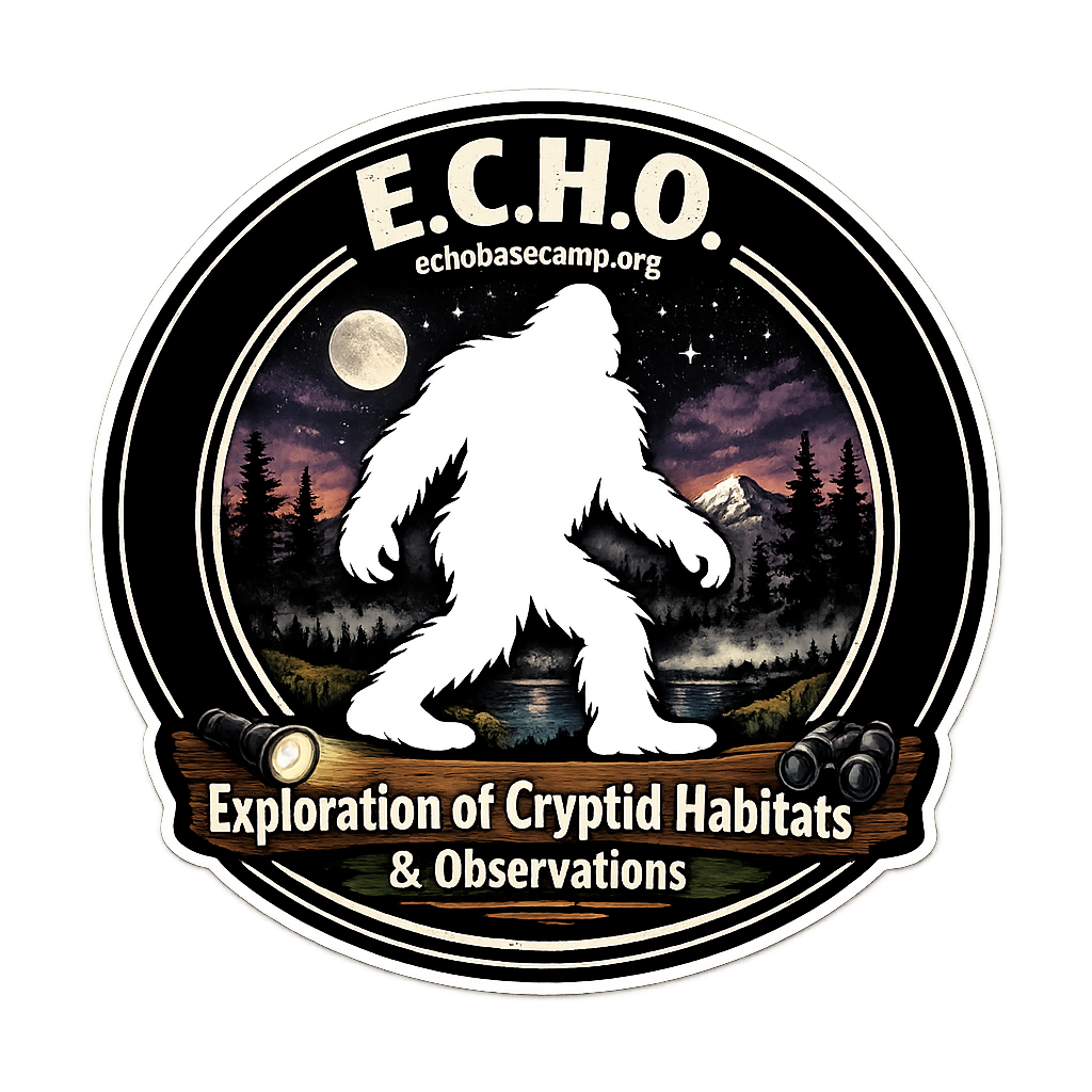 E.C.H.O. LOGO  STICKER 001